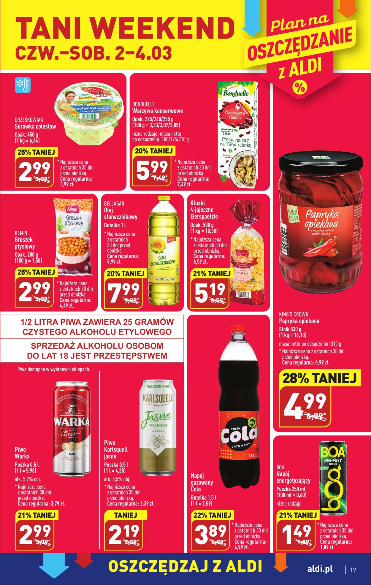 Gazetka Aldi 27.02.2023 - 04.03.2023