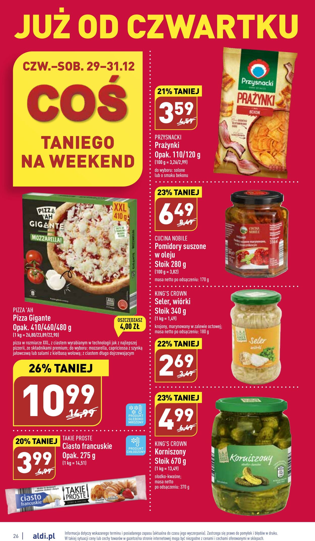 Gazetka Aldi 27.12.2022 - 31.12.2022