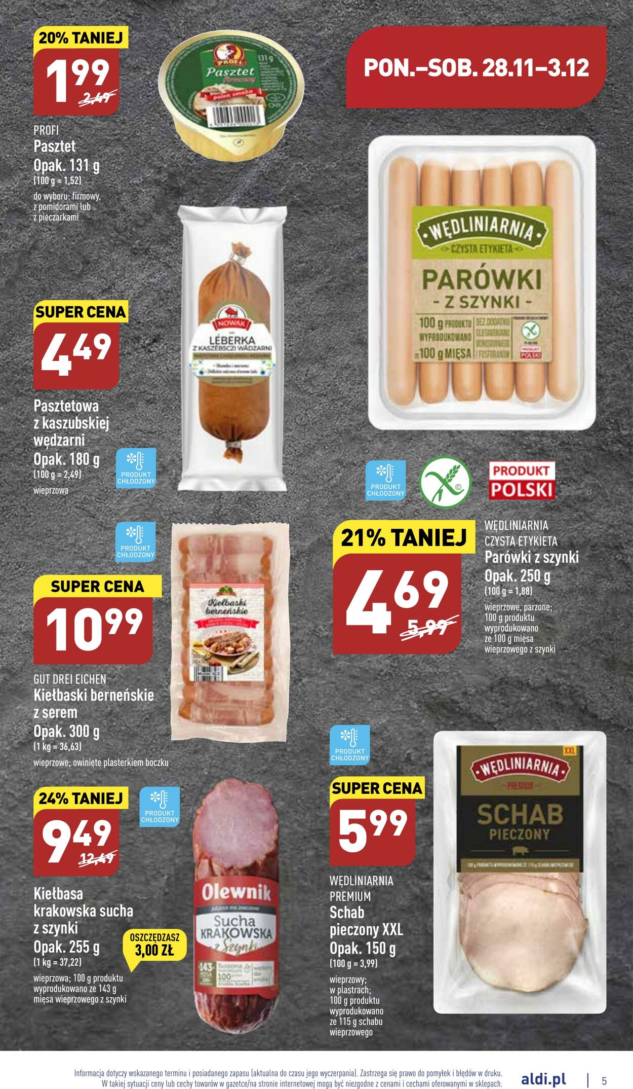 Gazetka Aldi 28.11.2022 - 03.12.2022