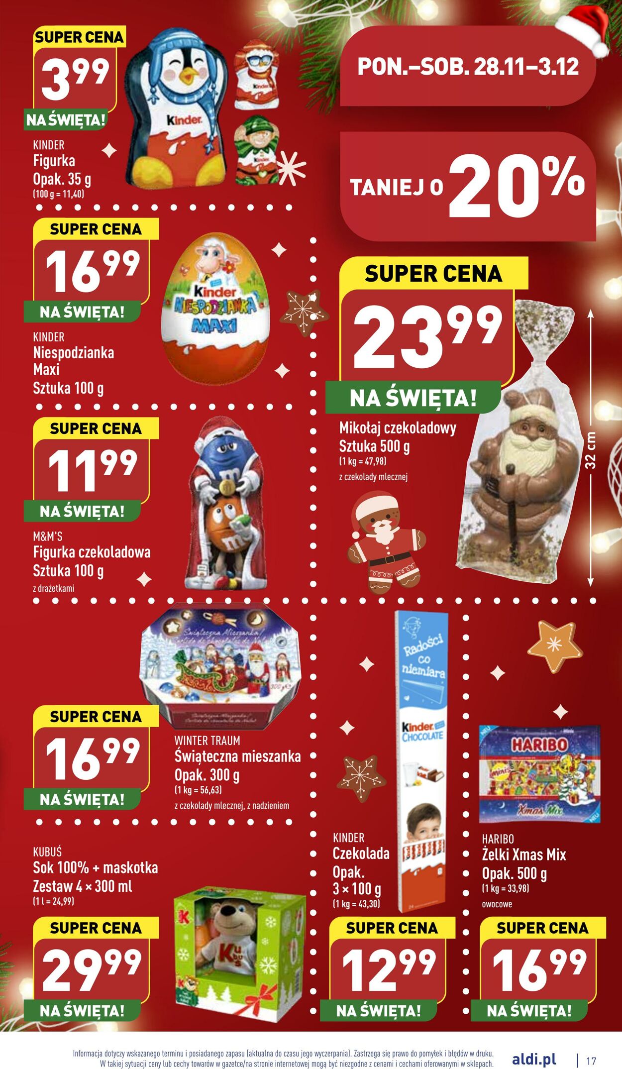 Gazetka Aldi 28.11.2022 - 03.12.2022