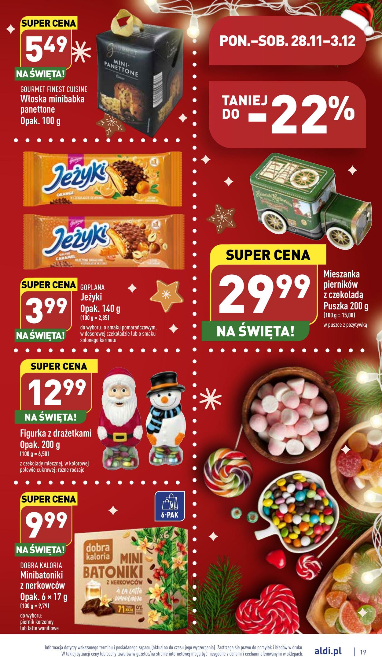 Gazetka Aldi 28.11.2022 - 03.12.2022