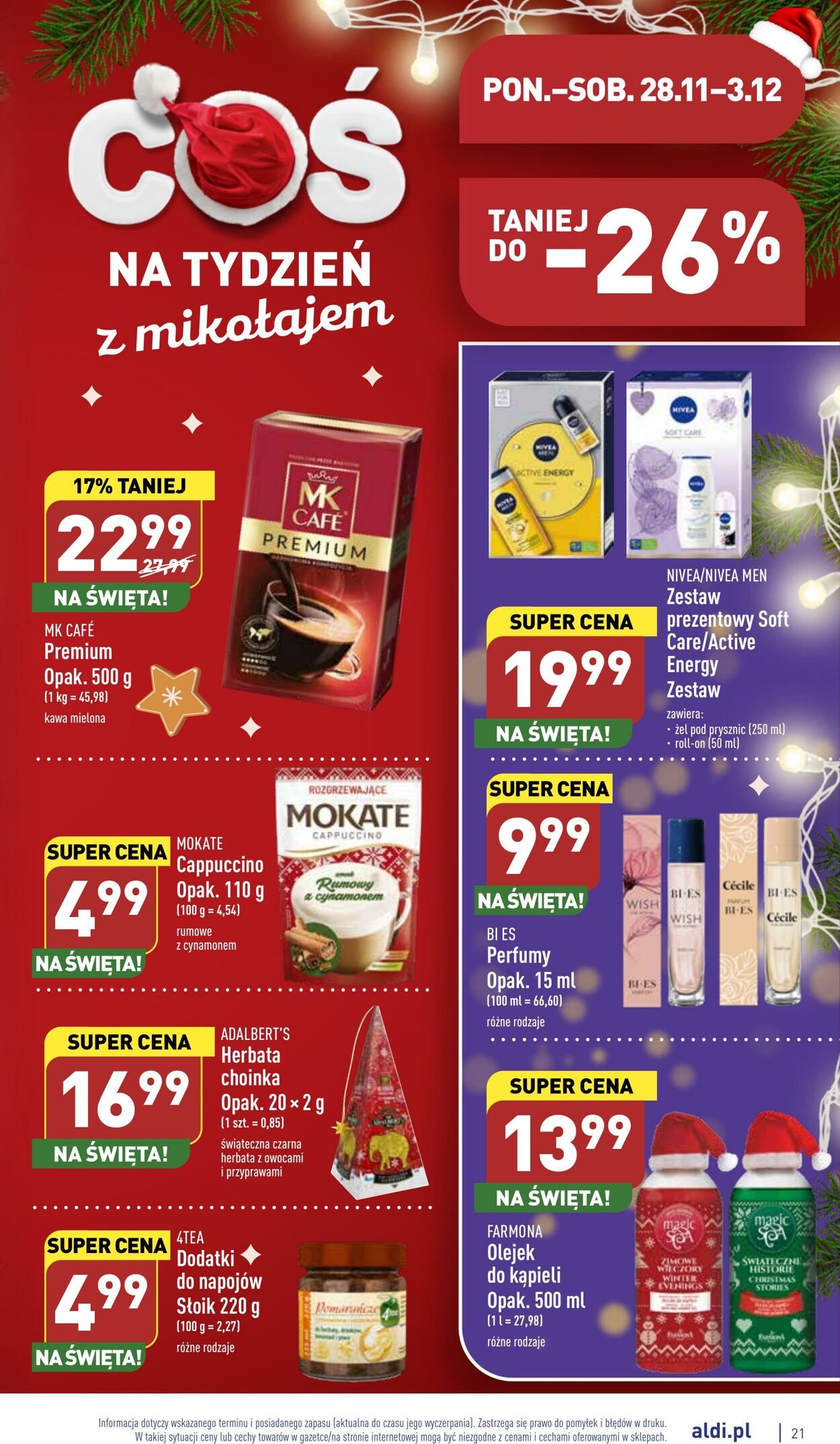 Gazetka Aldi 28.11.2022 - 03.12.2022