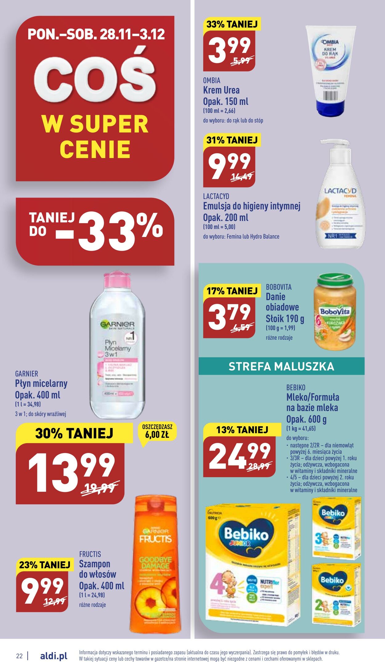 Gazetka Aldi 28.11.2022 - 03.12.2022