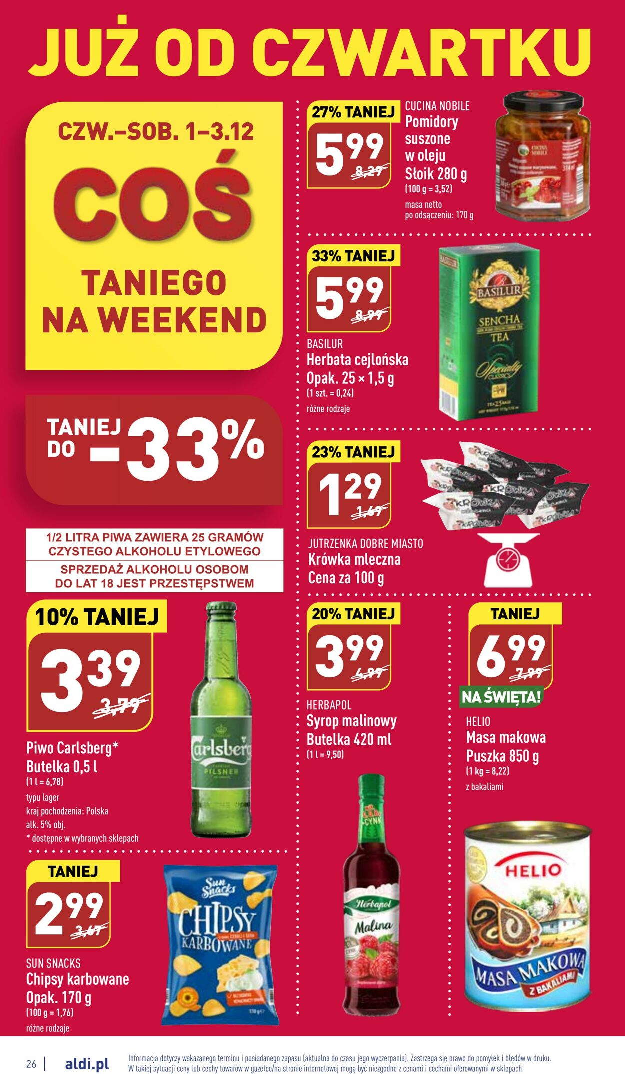 Gazetka Aldi 28.11.2022 - 03.12.2022