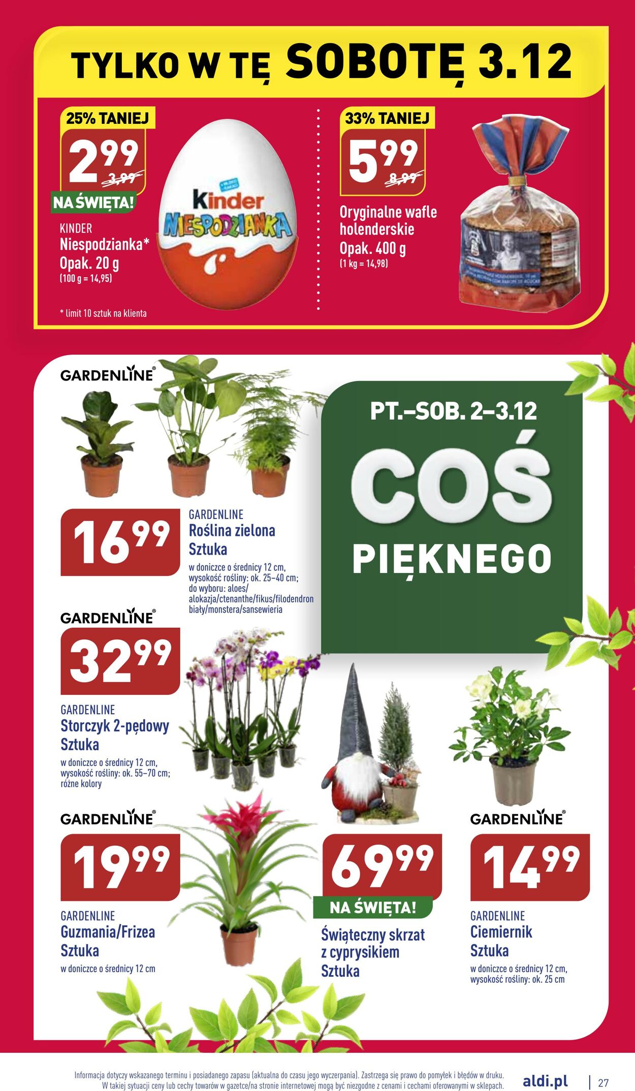 Gazetka Aldi 28.11.2022 - 03.12.2022