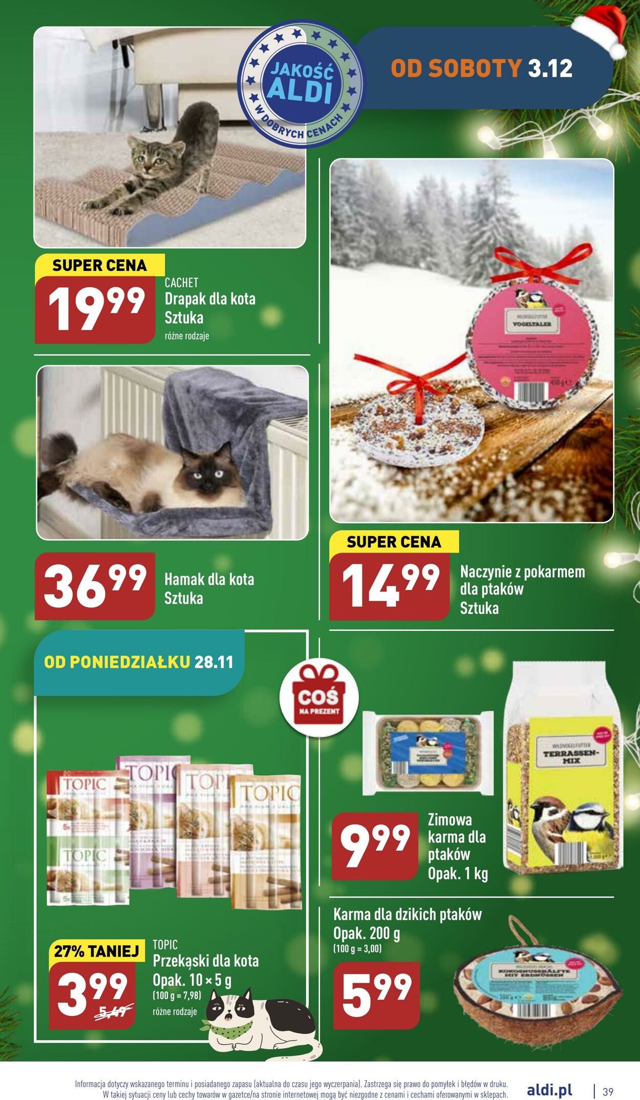 Gazetka Aldi 28.11.2022 - 03.12.2022