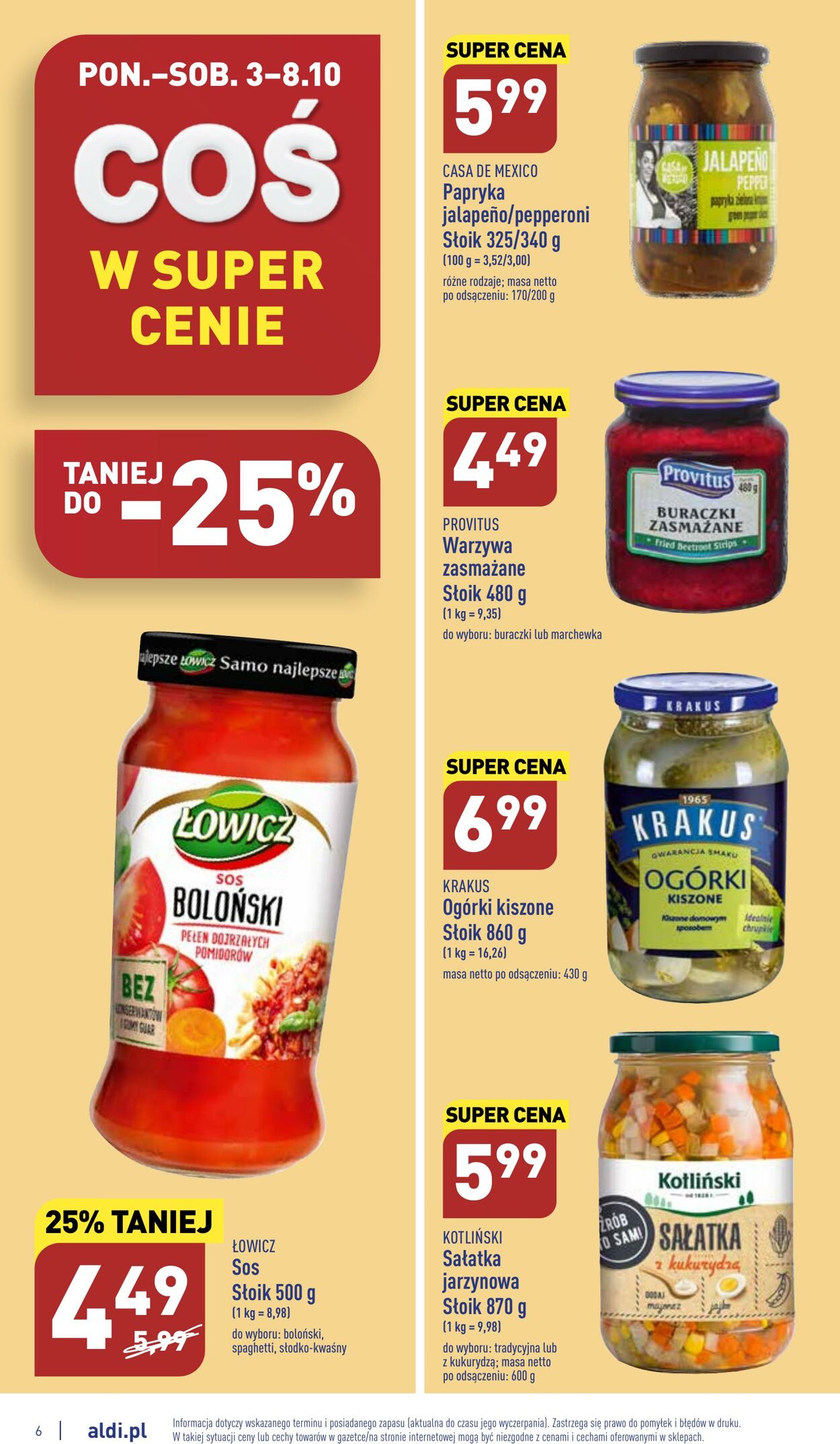 Gazetka Aldi 03.10.2022 - 08.10.2022