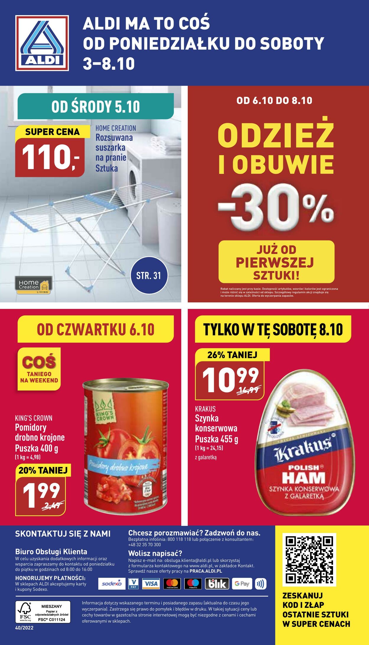 Gazetka Aldi 03.10.2022 - 08.10.2022