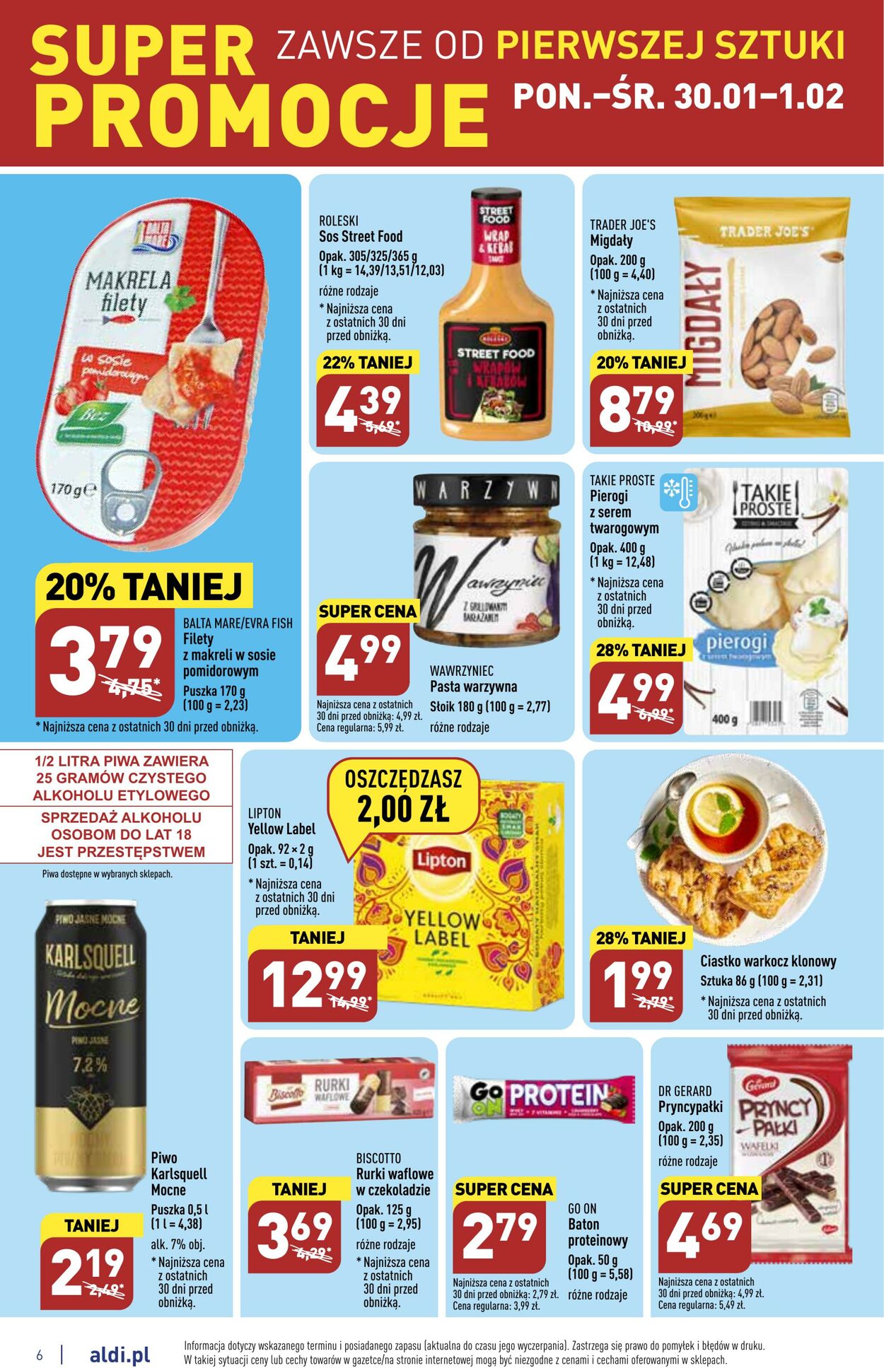 Gazetka Aldi 30.01.2023 - 04.02.2023