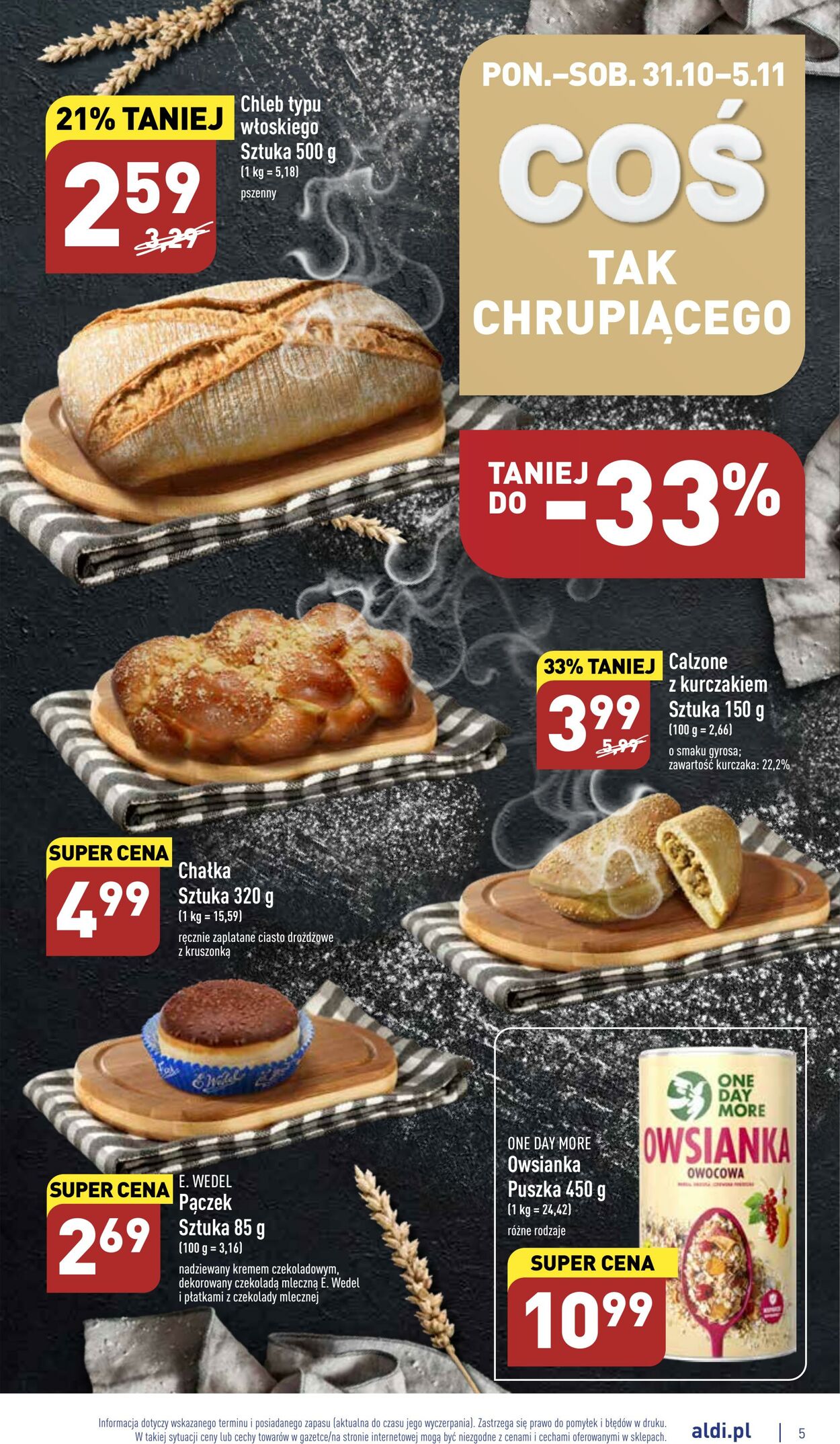 Gazetka Aldi 31.10.2022 - 05.11.2022