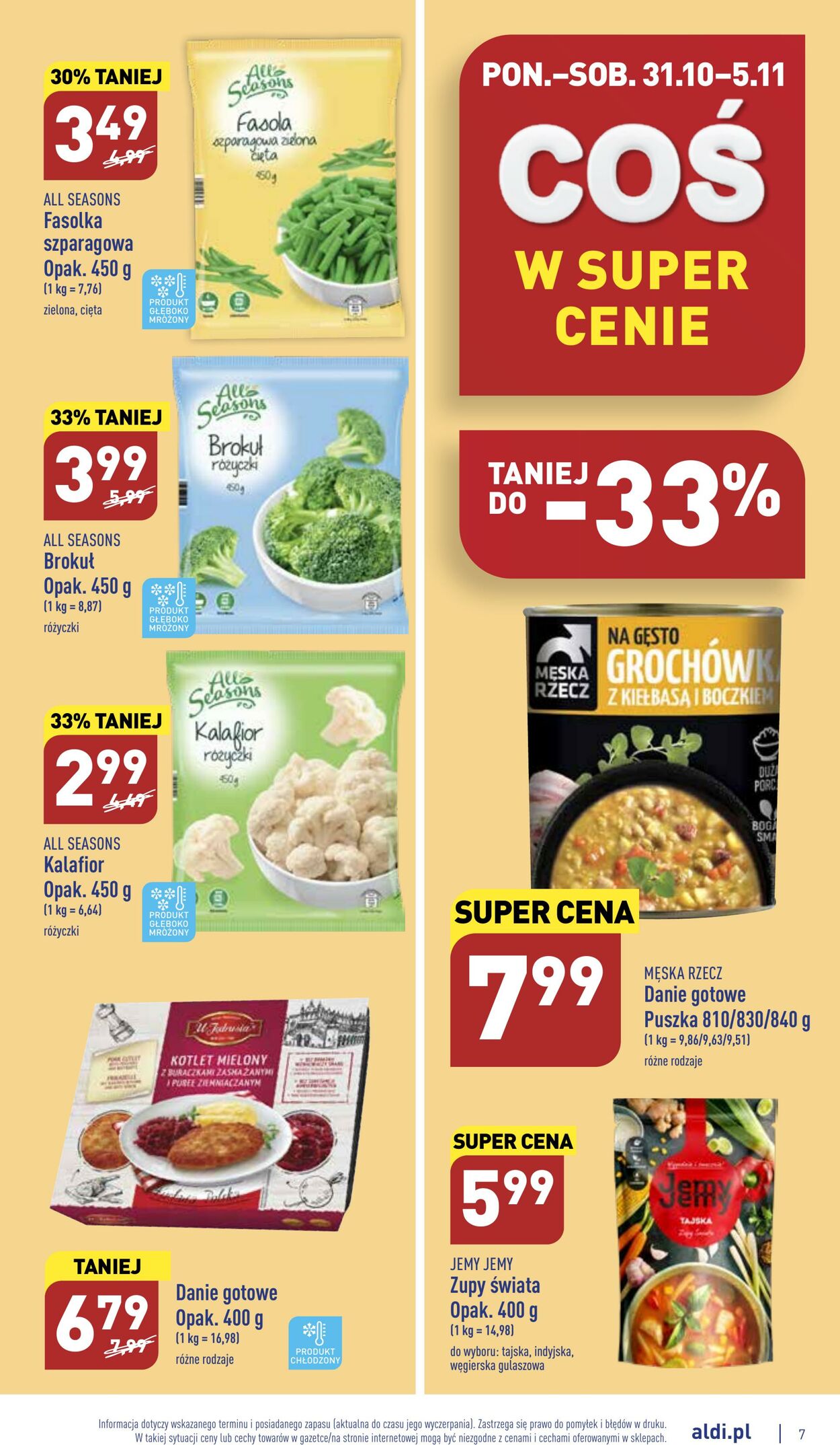 Gazetka Aldi 31.10.2022 - 05.11.2022