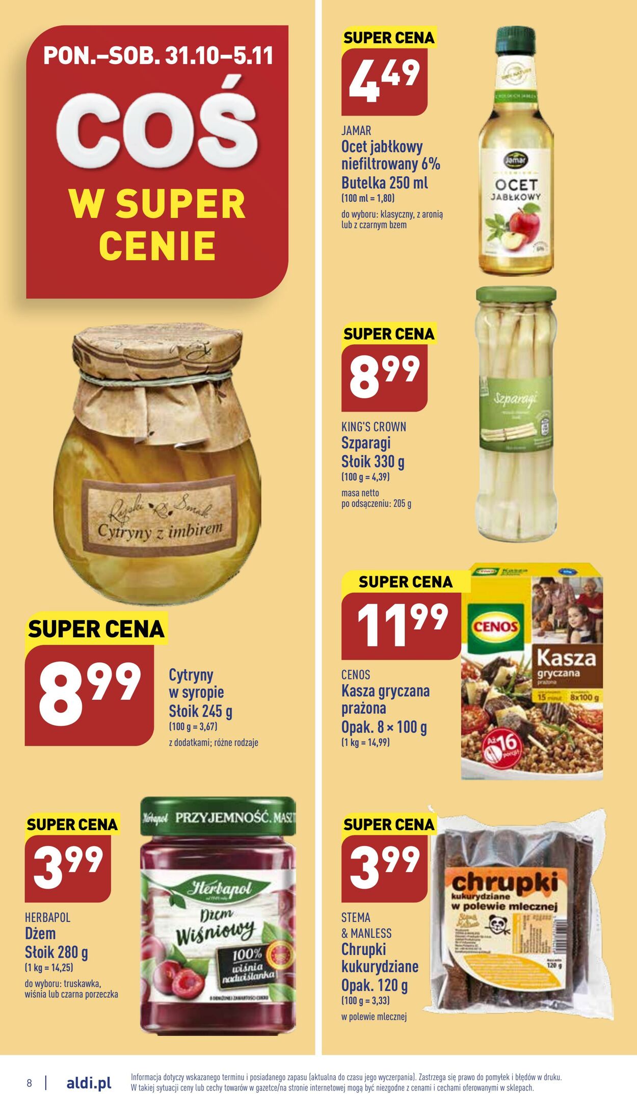 Gazetka Aldi 31.10.2022 - 05.11.2022