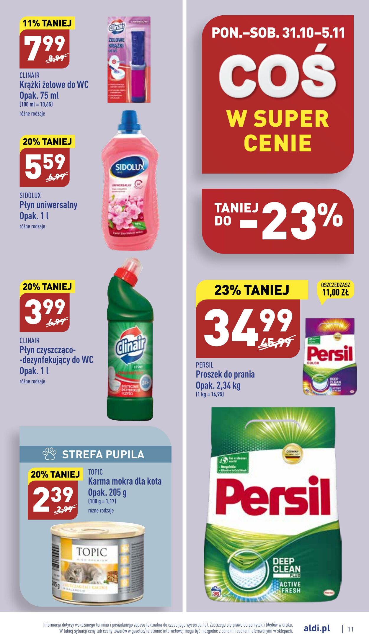 Gazetka Aldi 31.10.2022 - 05.11.2022