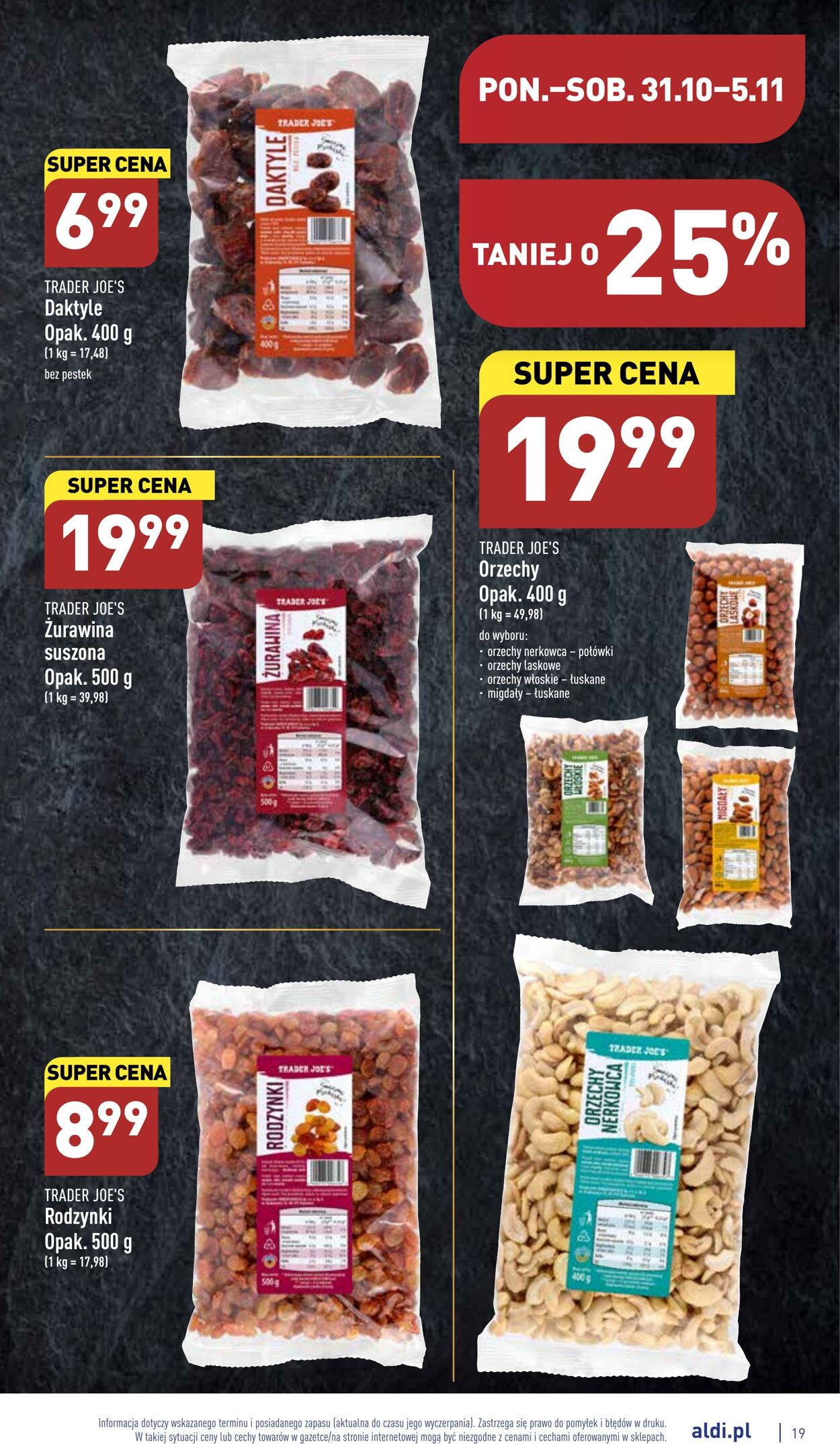 Gazetka Aldi 31.10.2022 - 05.11.2022