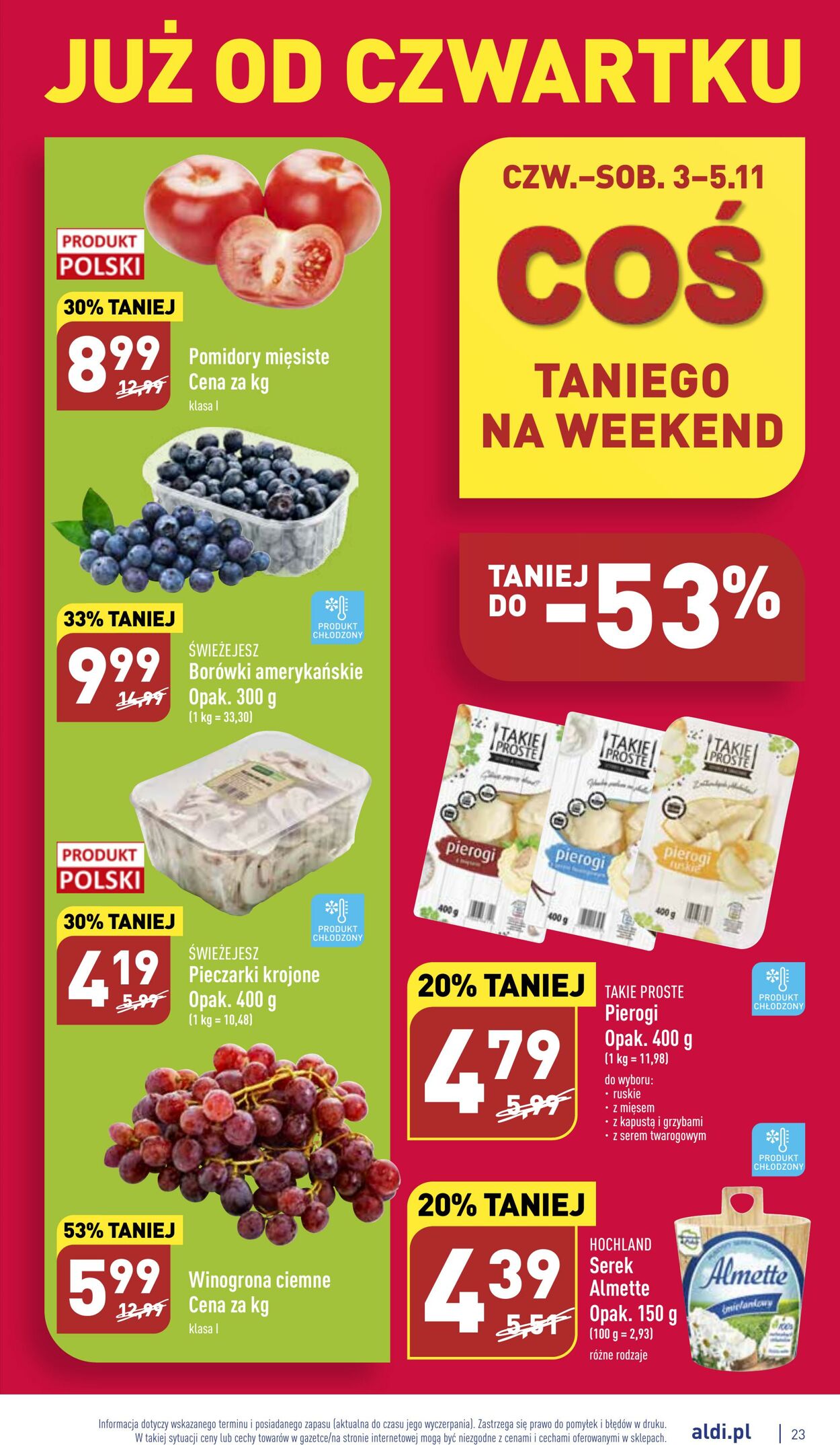 Gazetka Aldi 31.10.2022 - 05.11.2022