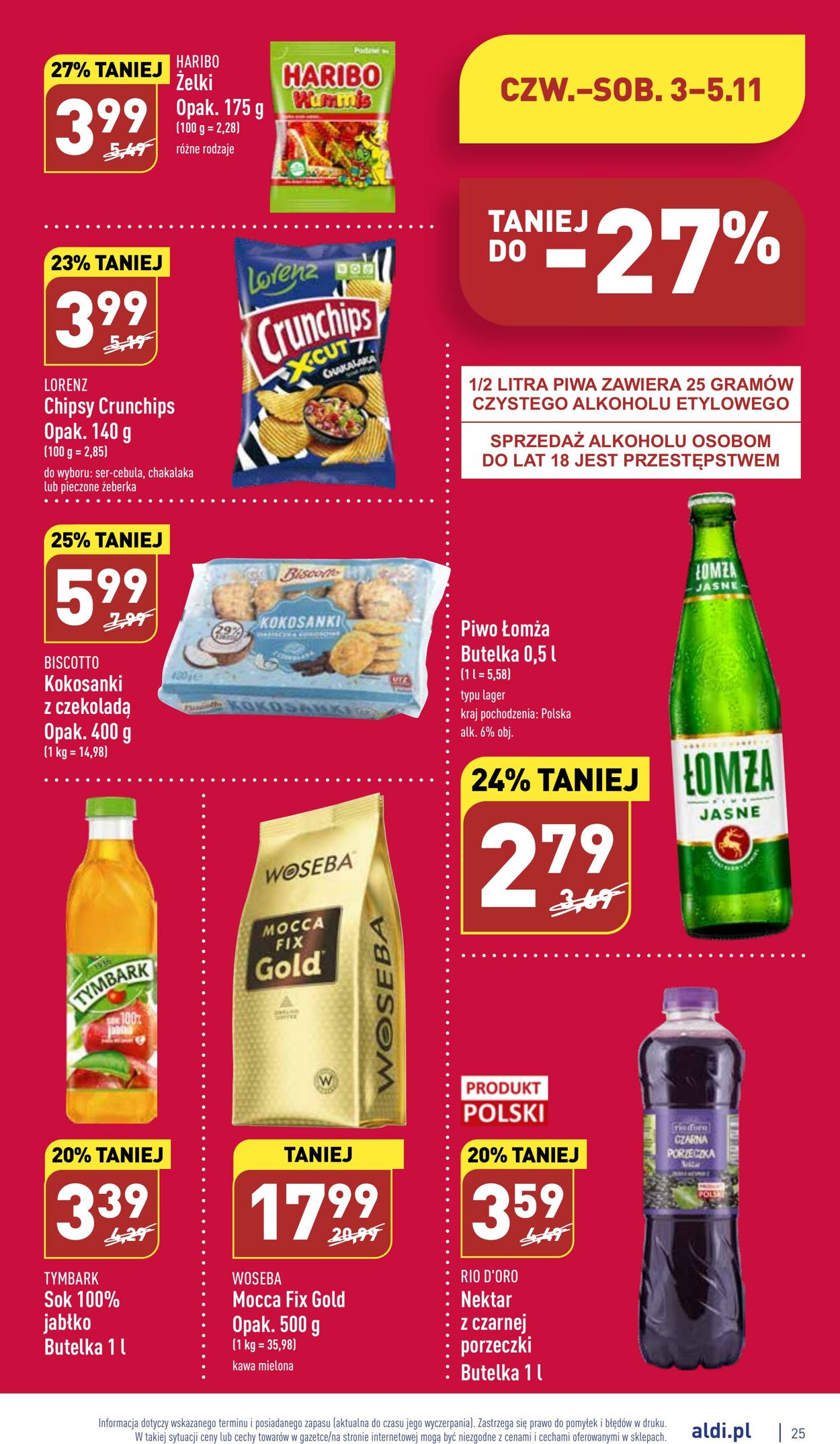 Gazetka Aldi 31.10.2022 - 05.11.2022