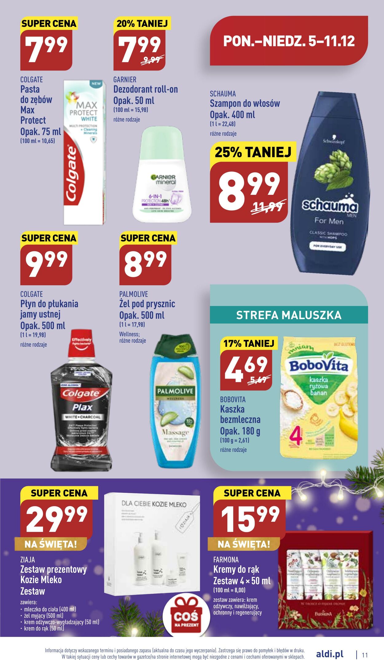 Gazetka Aldi 05.12.2022 - 11.12.2022