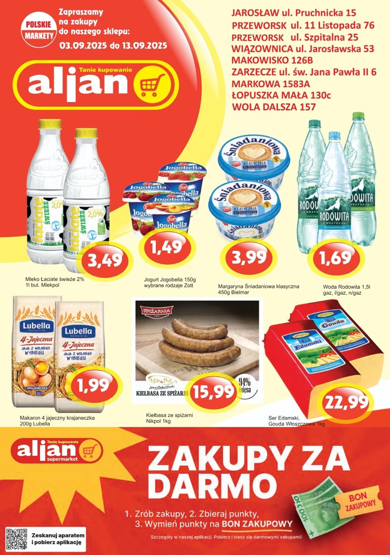 Gazetka Aljan 03.09.2025 - 13.09.2025