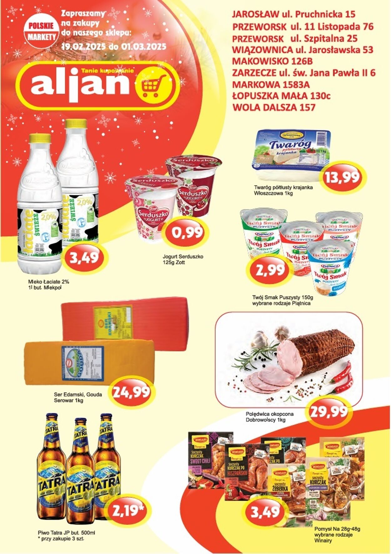 Gazetka Aljan 19.02.2025 - 01.03.2025