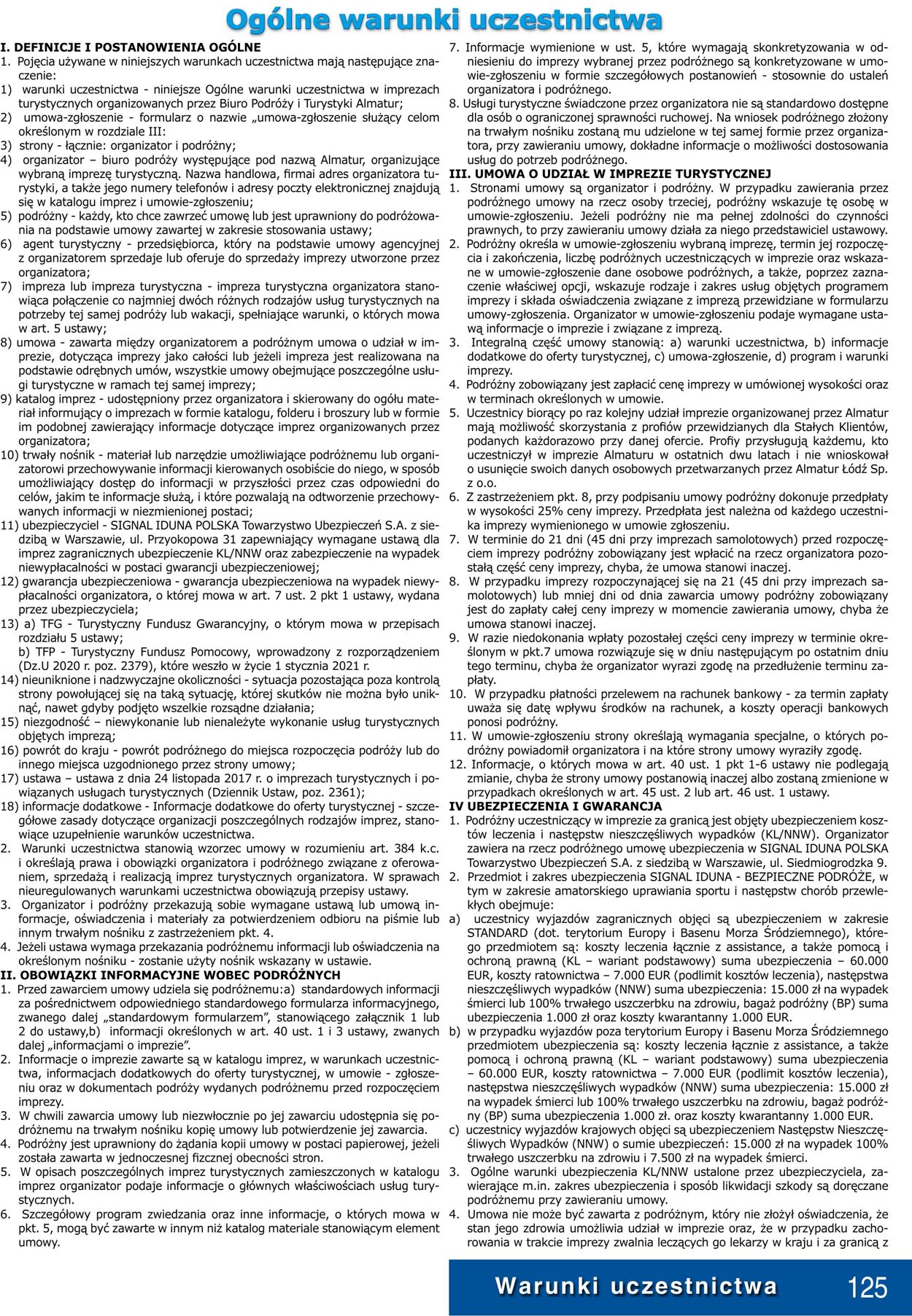 Gazetka Almatur 01.11.2023 - 30.04.2024