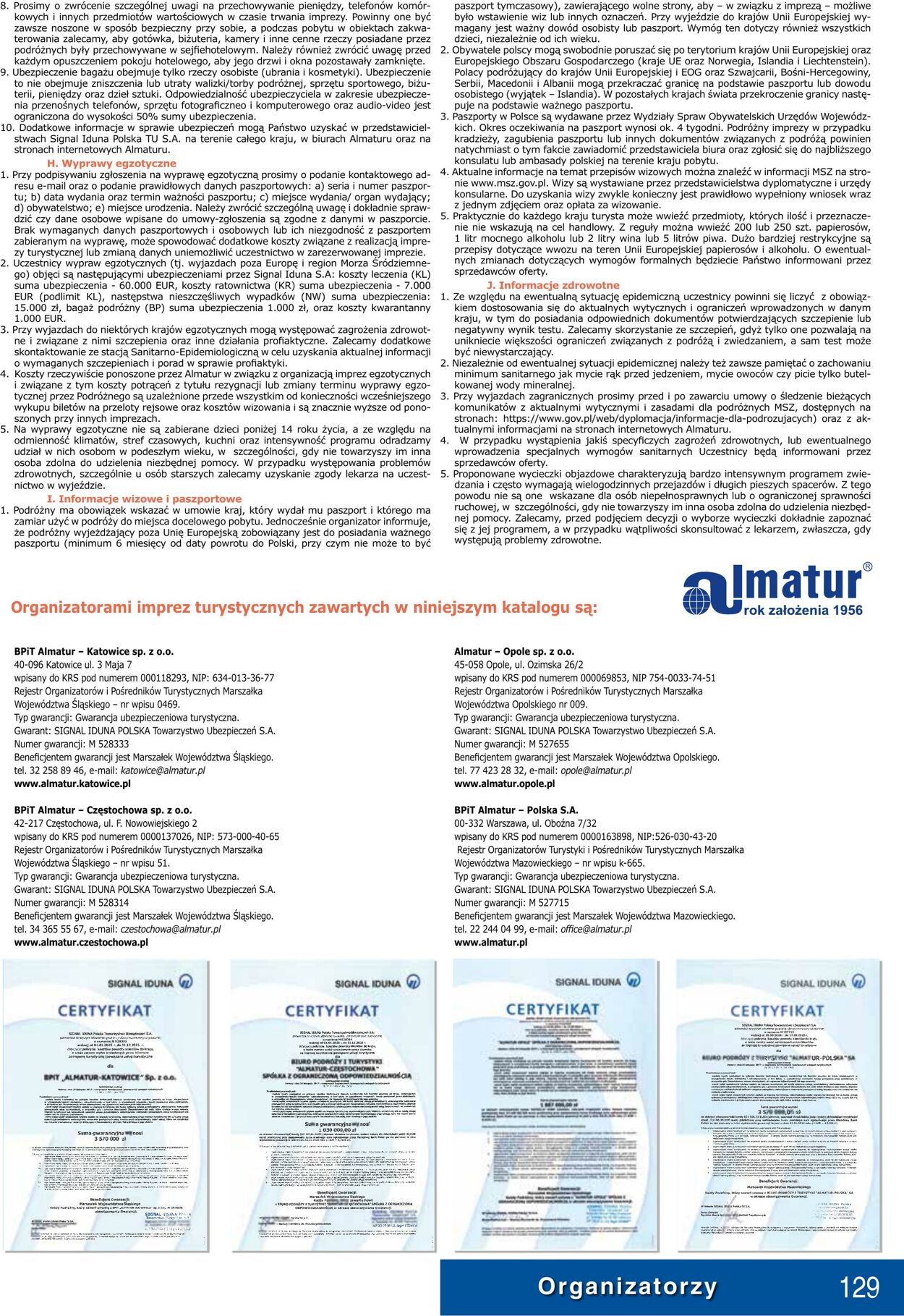 Gazetka Almatur 29.04.2025 - 29.09.2025