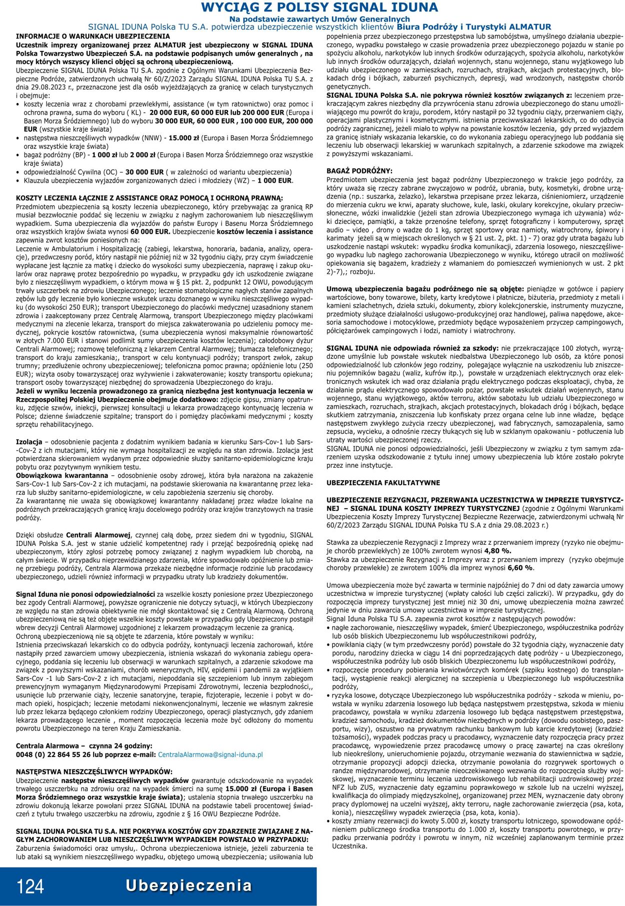 Gazetka Almatur 29.04.2025 - 29.09.2025