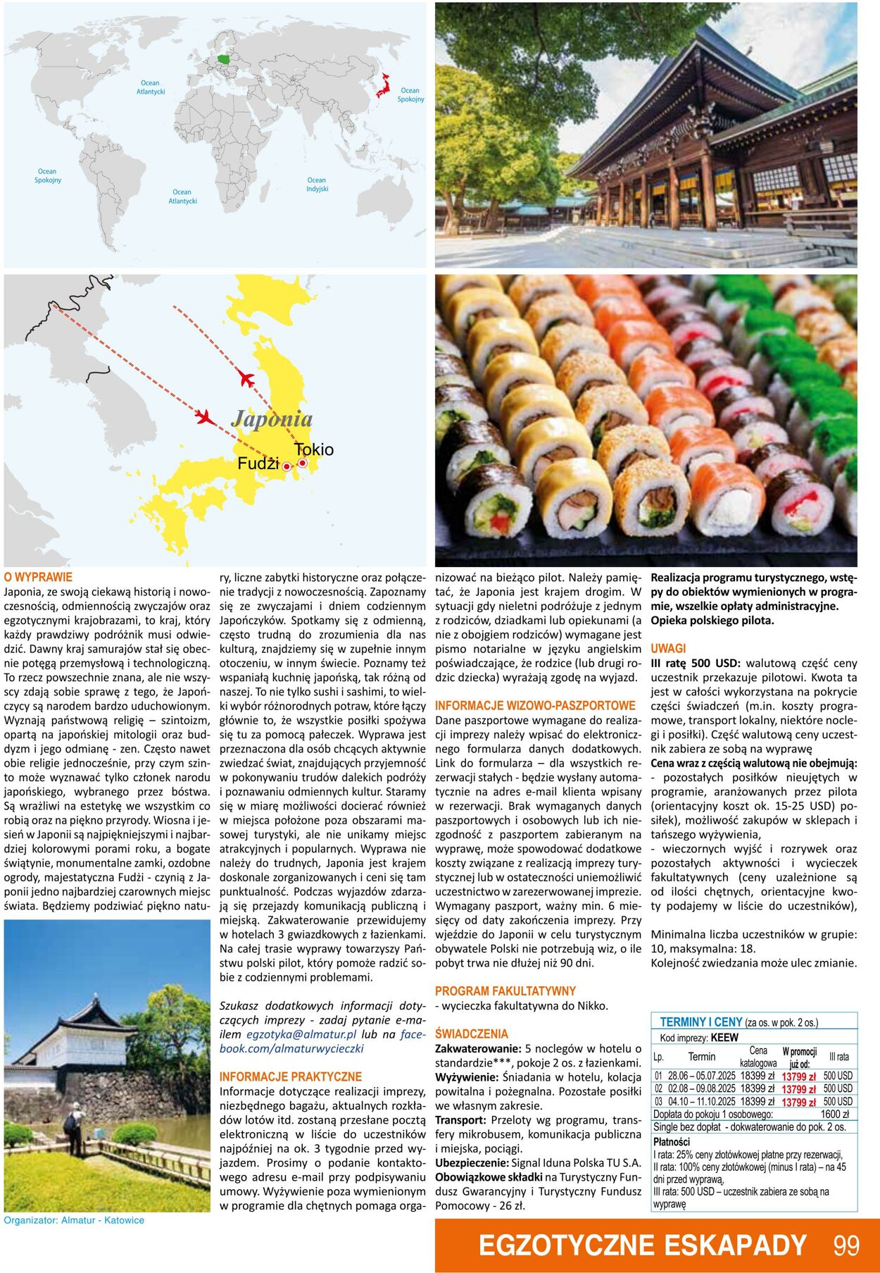 Gazetka Almatur 29.04.2025 - 29.09.2025