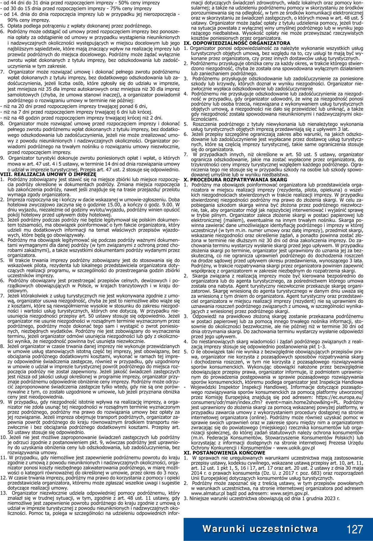 Gazetka Almatur 29.04.2025 - 29.09.2025