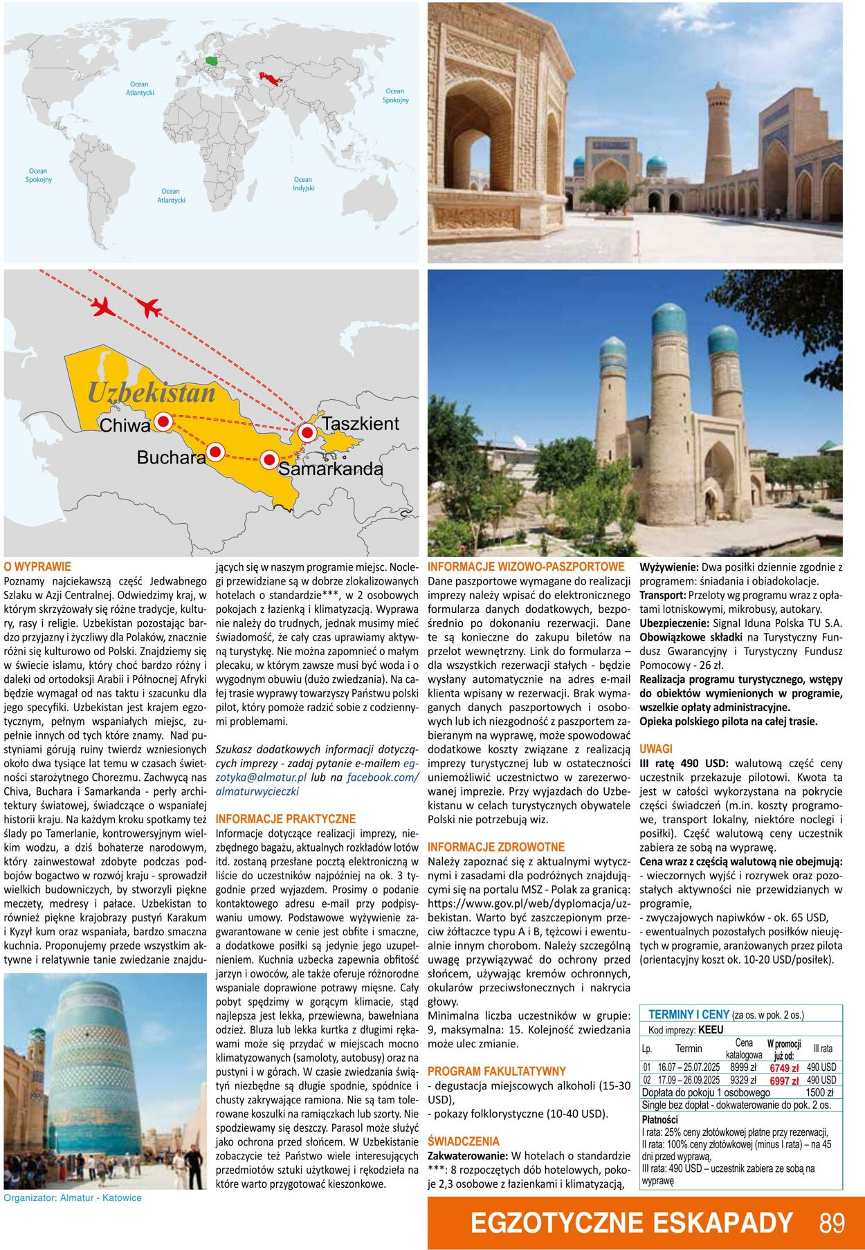 Gazetka Almatur 29.04.2025 - 29.09.2025