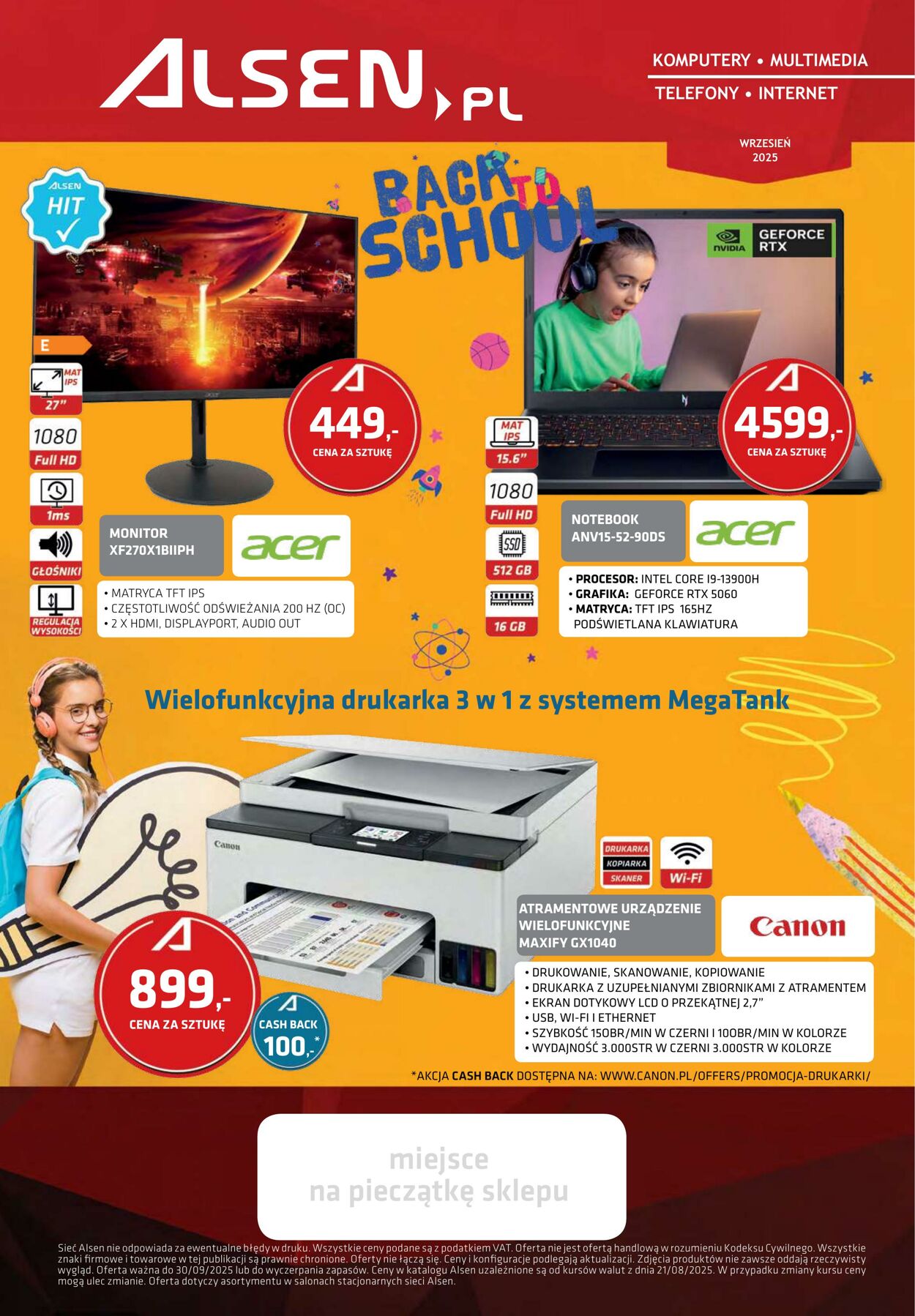 Gazetka Alsen 01.09.2025 - 30.09.2025