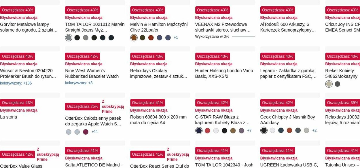 Gazetka Amazon 21.07.2025 - 30.07.2025