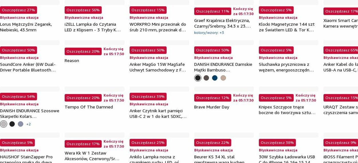 Gazetka Amazon 18.08.2025 - 27.08.2025