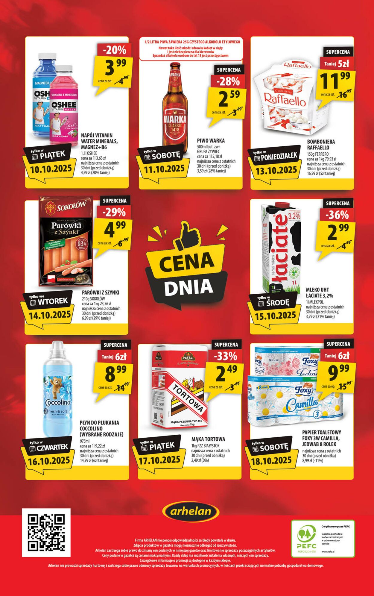 Gazetka Arhelan 10.10.2025 - 19.10.2025