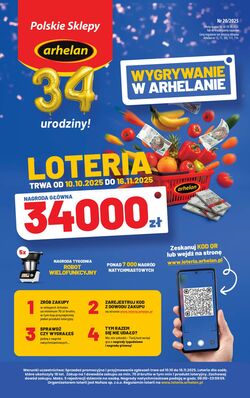Gazetka Arhelan 10.10.2025 - 19.10.2025