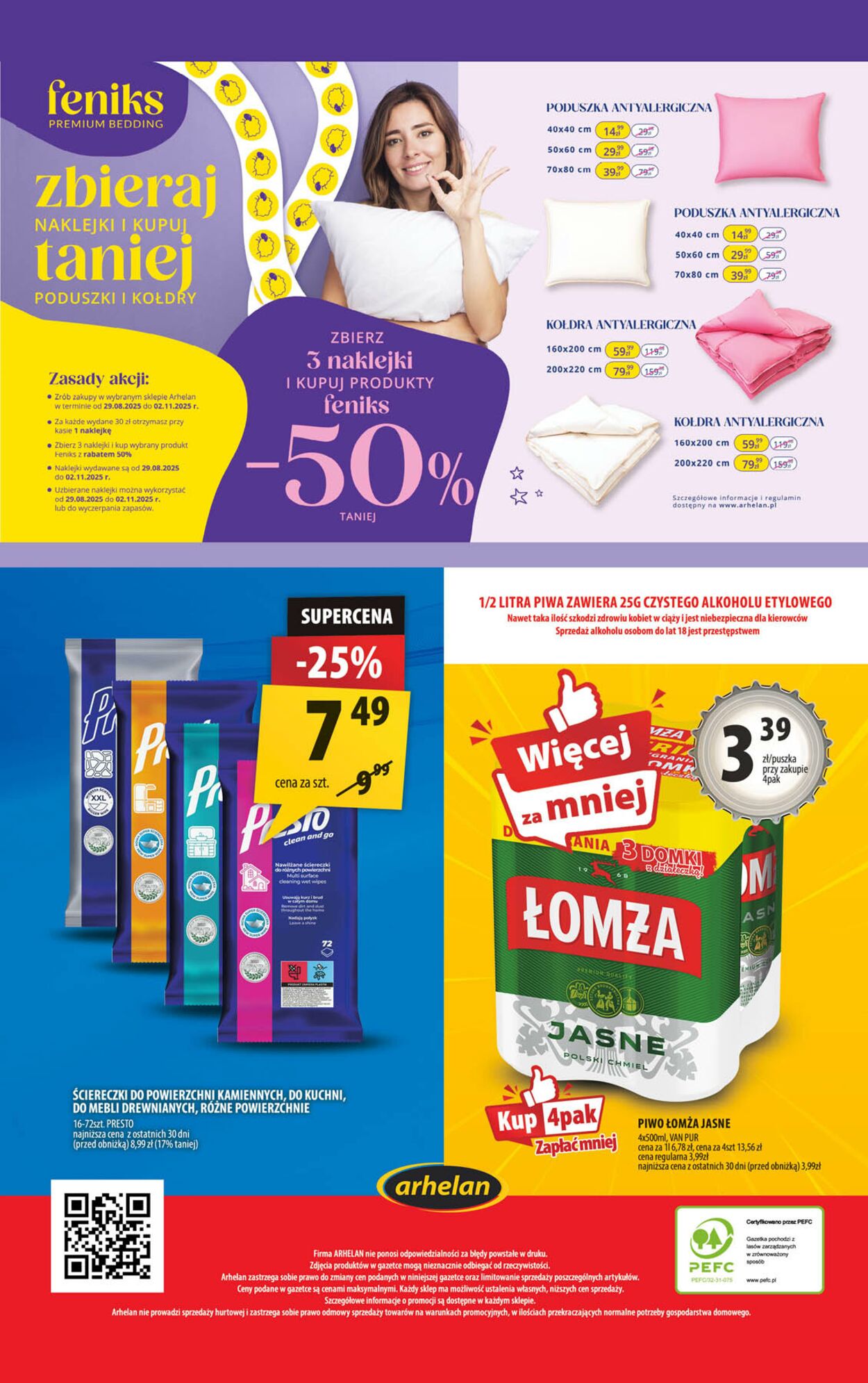 Gazetka Arhelan 26.09.2025 - 05.10.2025