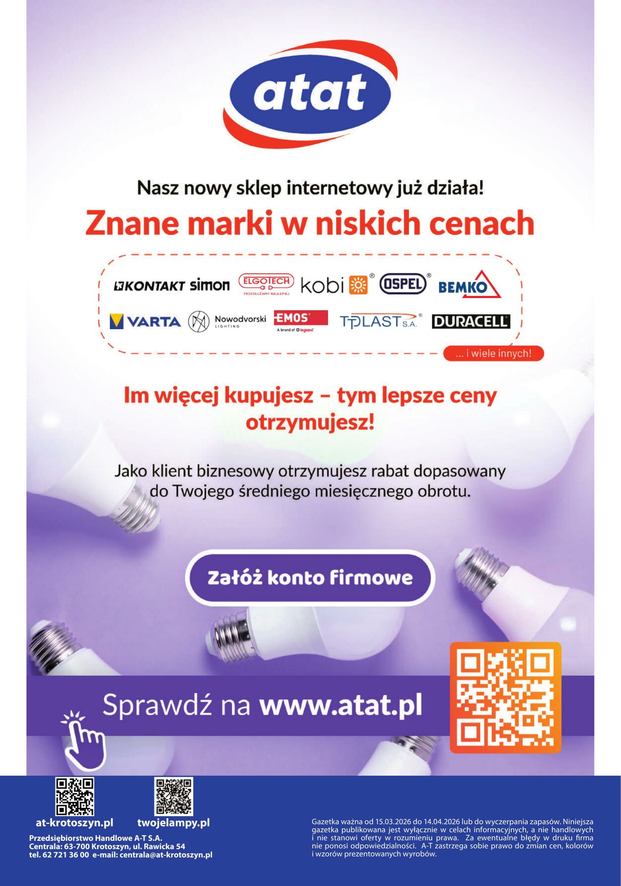 Gazetka AT 15.03.2026 - 14.04.2026