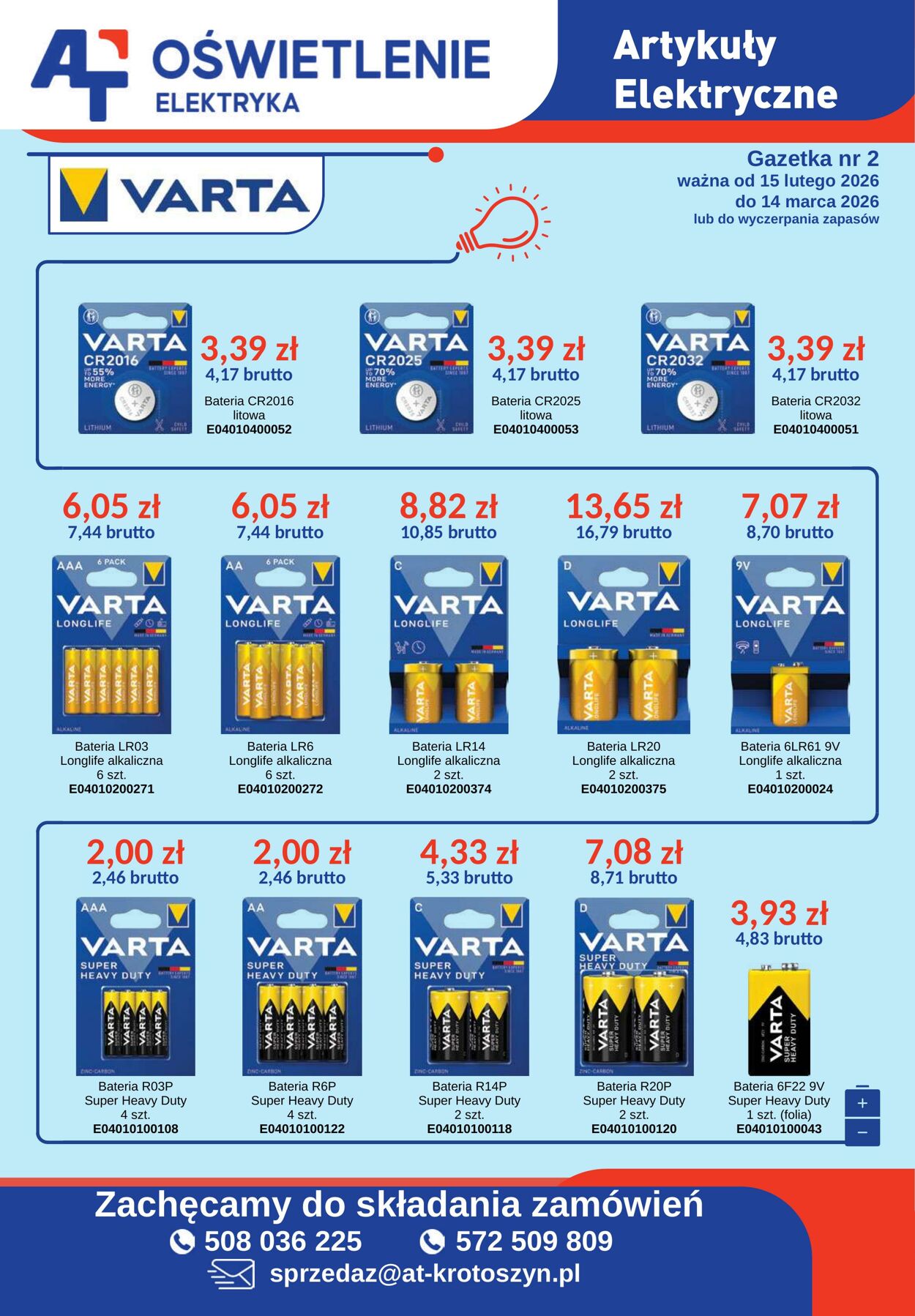 Gazetka AT 15.02.2026 - 14.03.2026