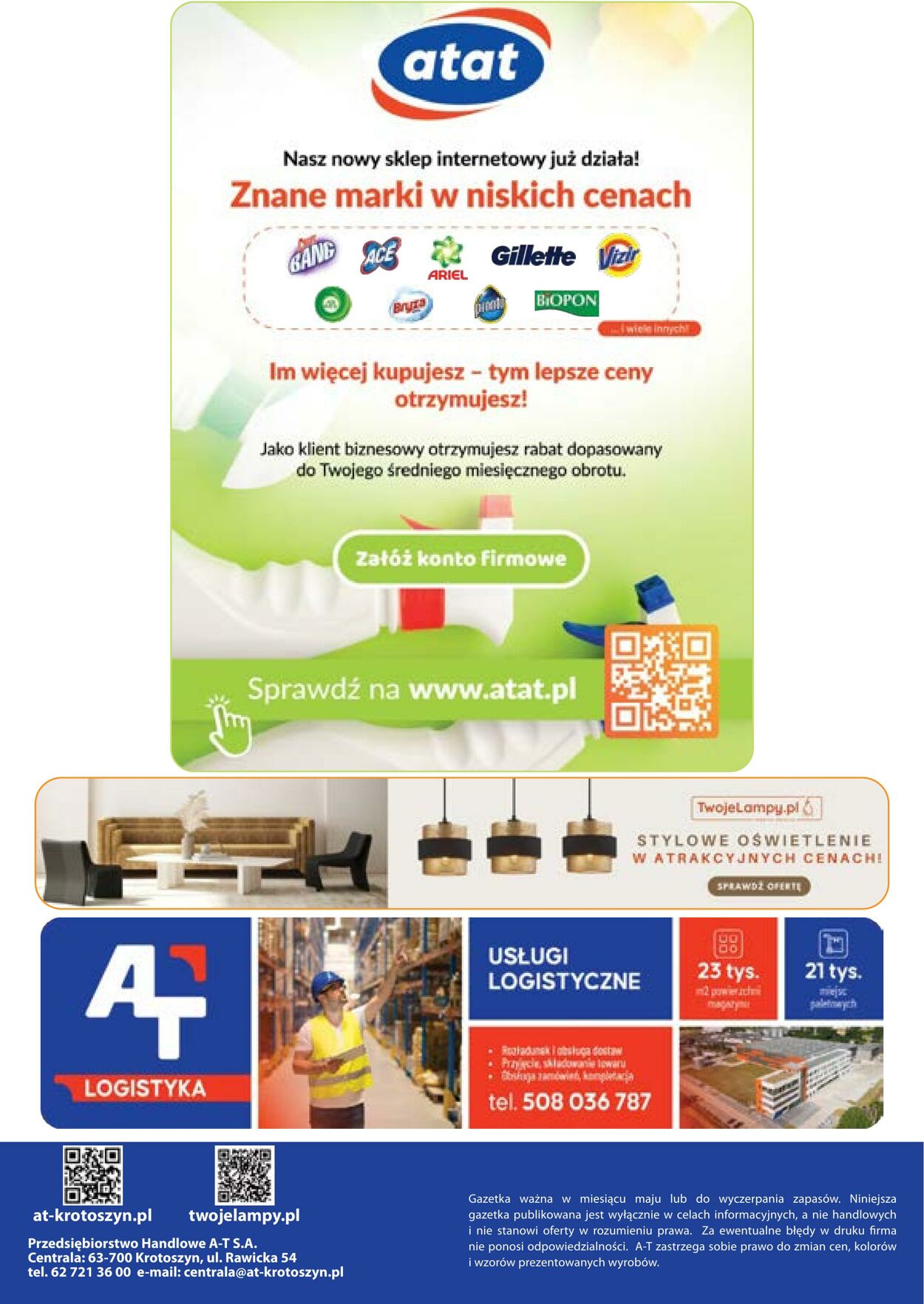 Gazetka AT 01.05.2026 - 31.05.2026