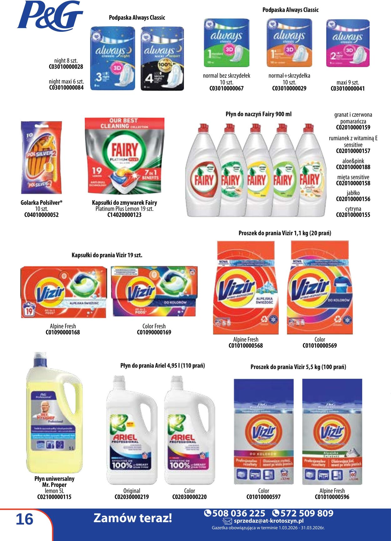 Gazetka AT 01.03.2026 - 31.03.2026