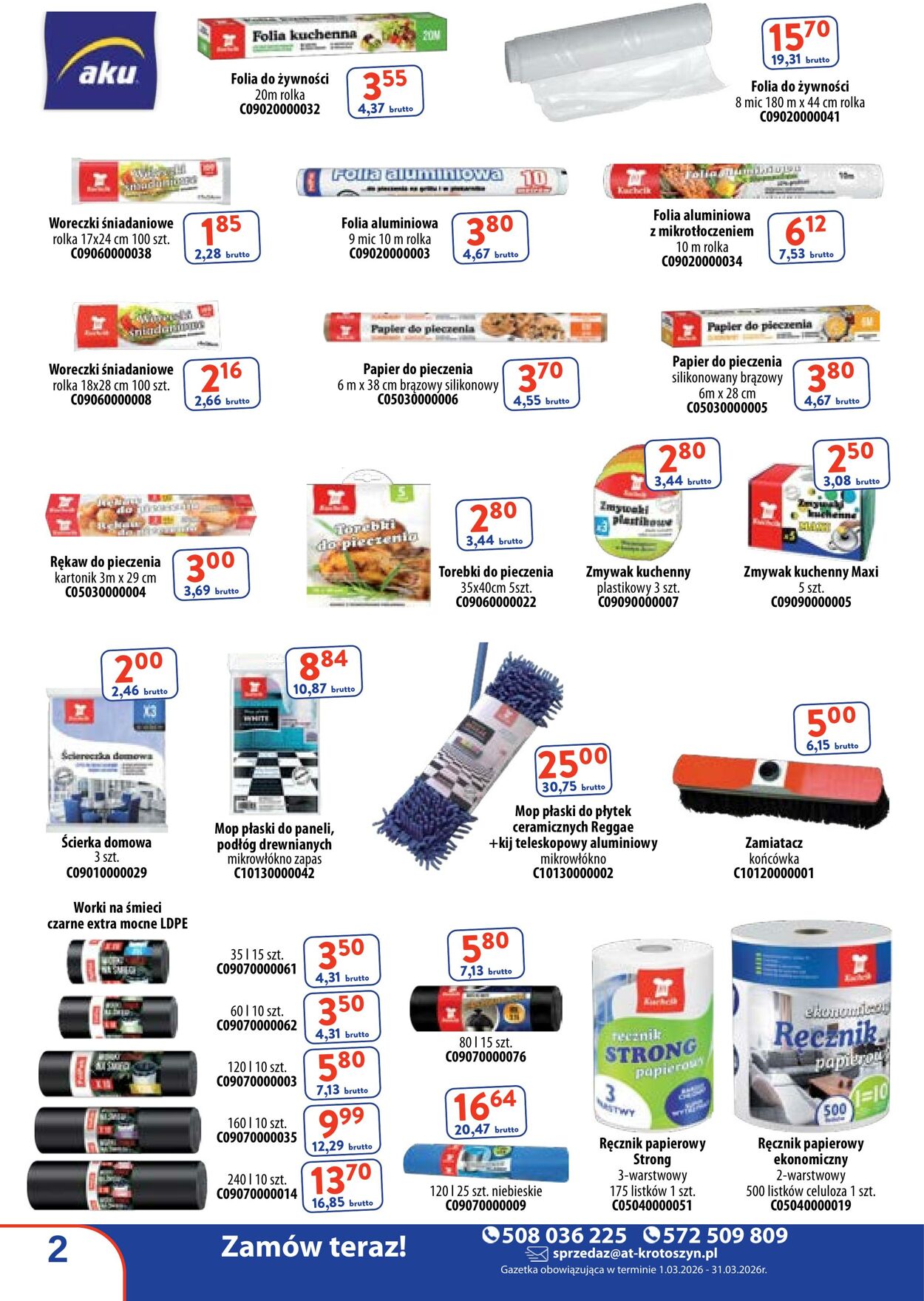 Gazetka AT 01.03.2026 - 31.03.2026