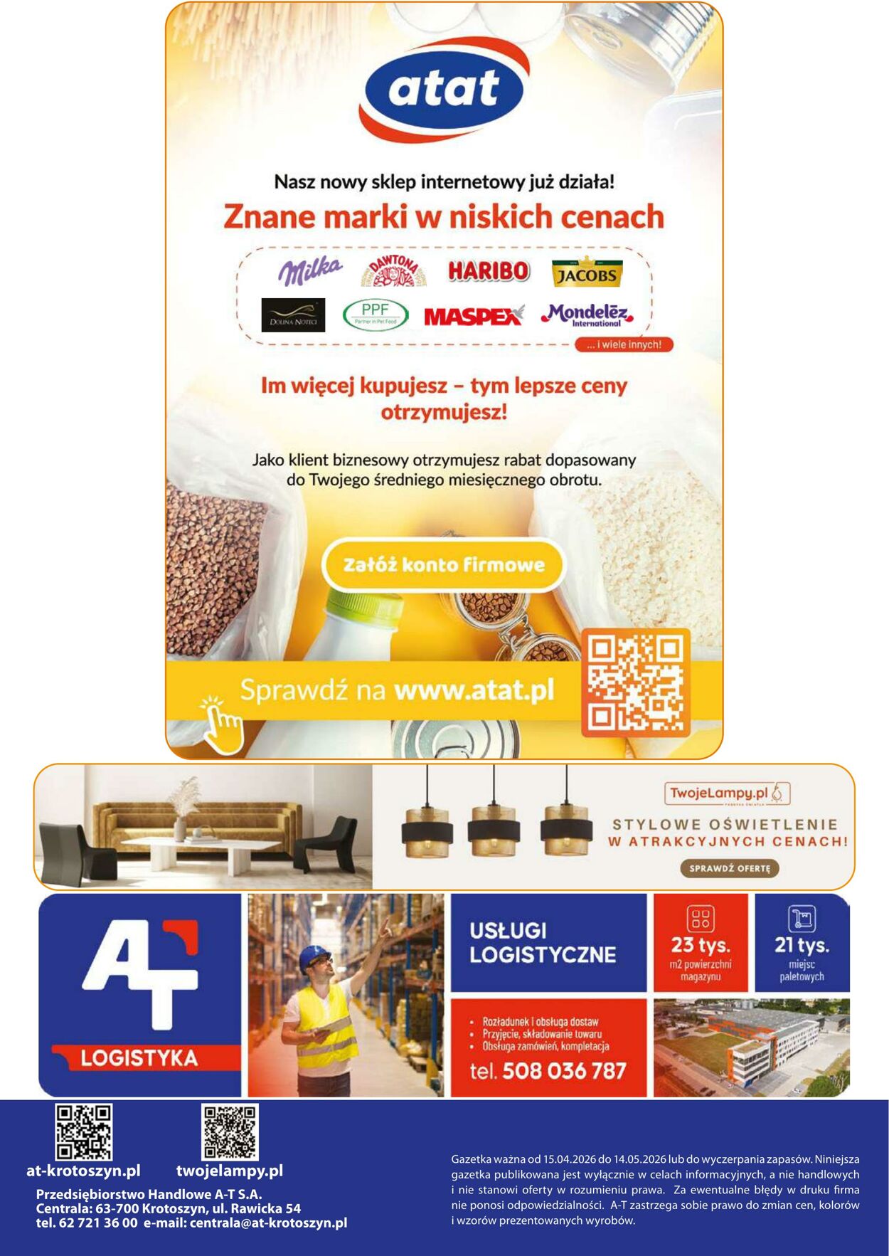 Gazetka AT 15.04.2026 - 14.05.2026