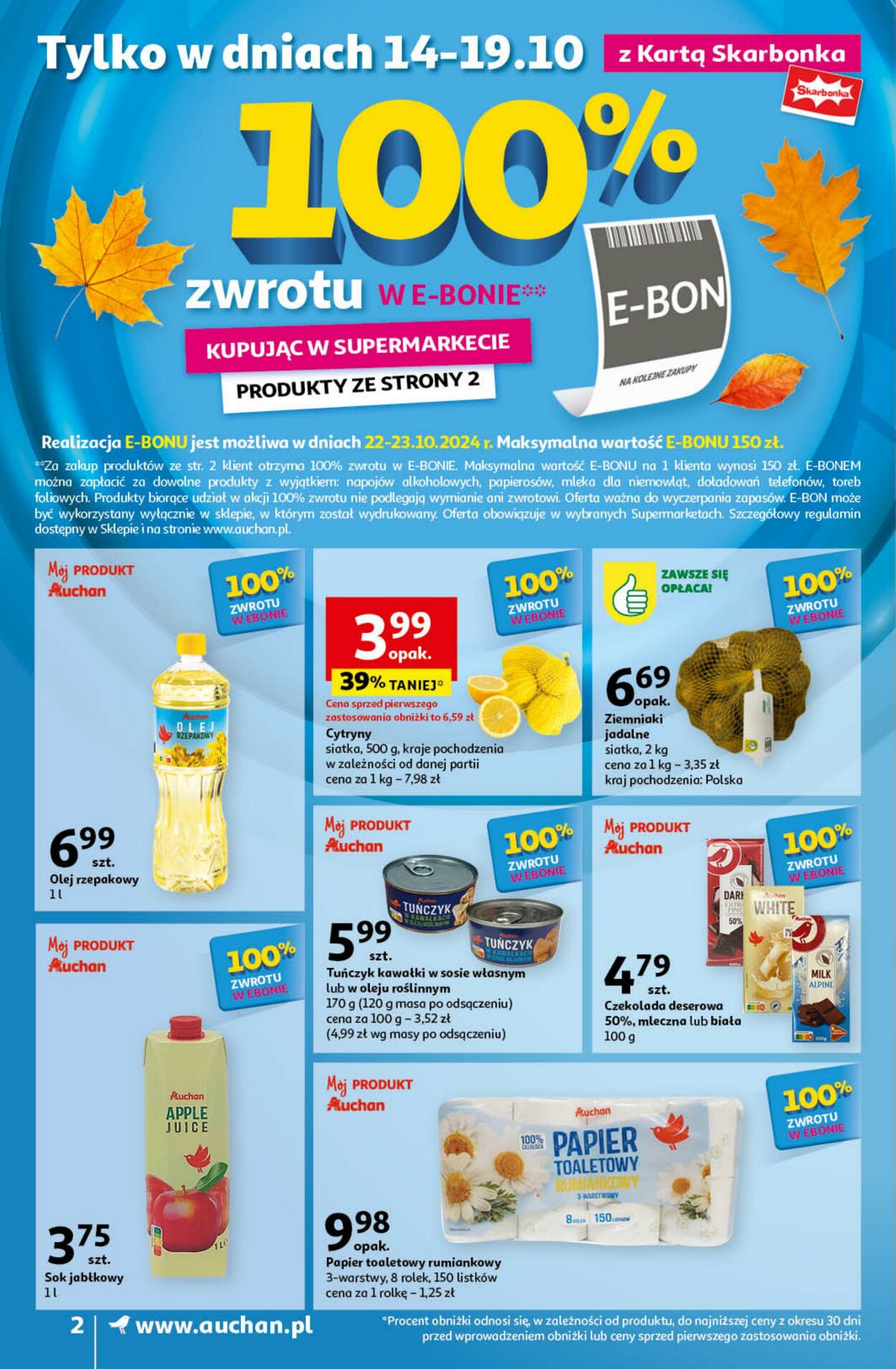 Gazetka Auchan 10.10.2024 - 16.10.2024