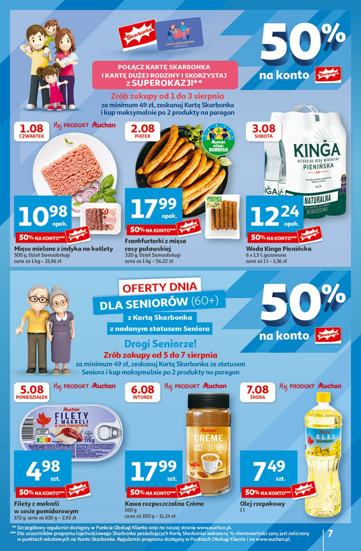 Gazetka Auchan 01.08.2024 - 07.08.2024