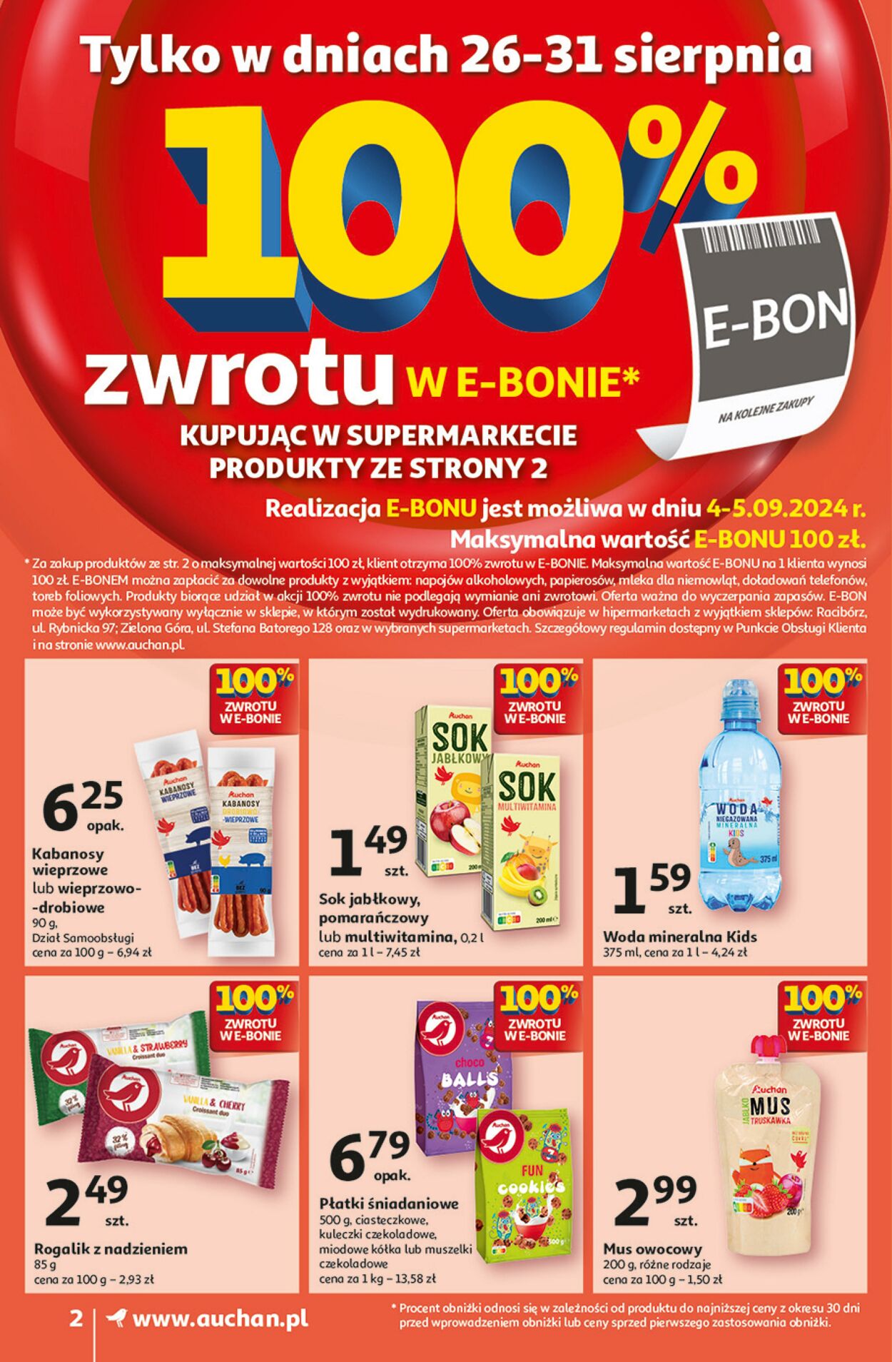 Gazetka Auchan 29.08.2024 - 04.09.2024