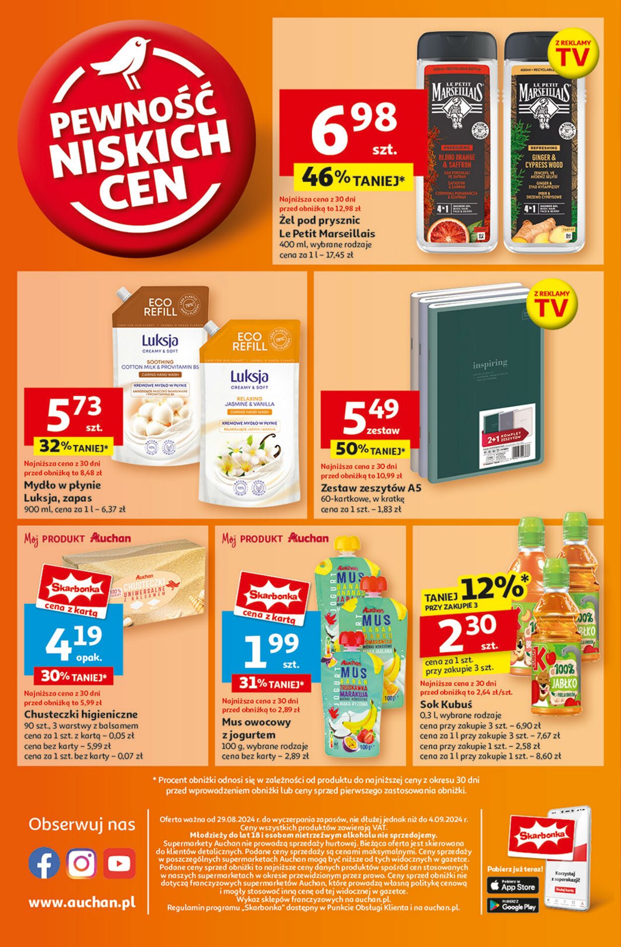 Gazetka Auchan 29.08.2024 - 04.09.2024