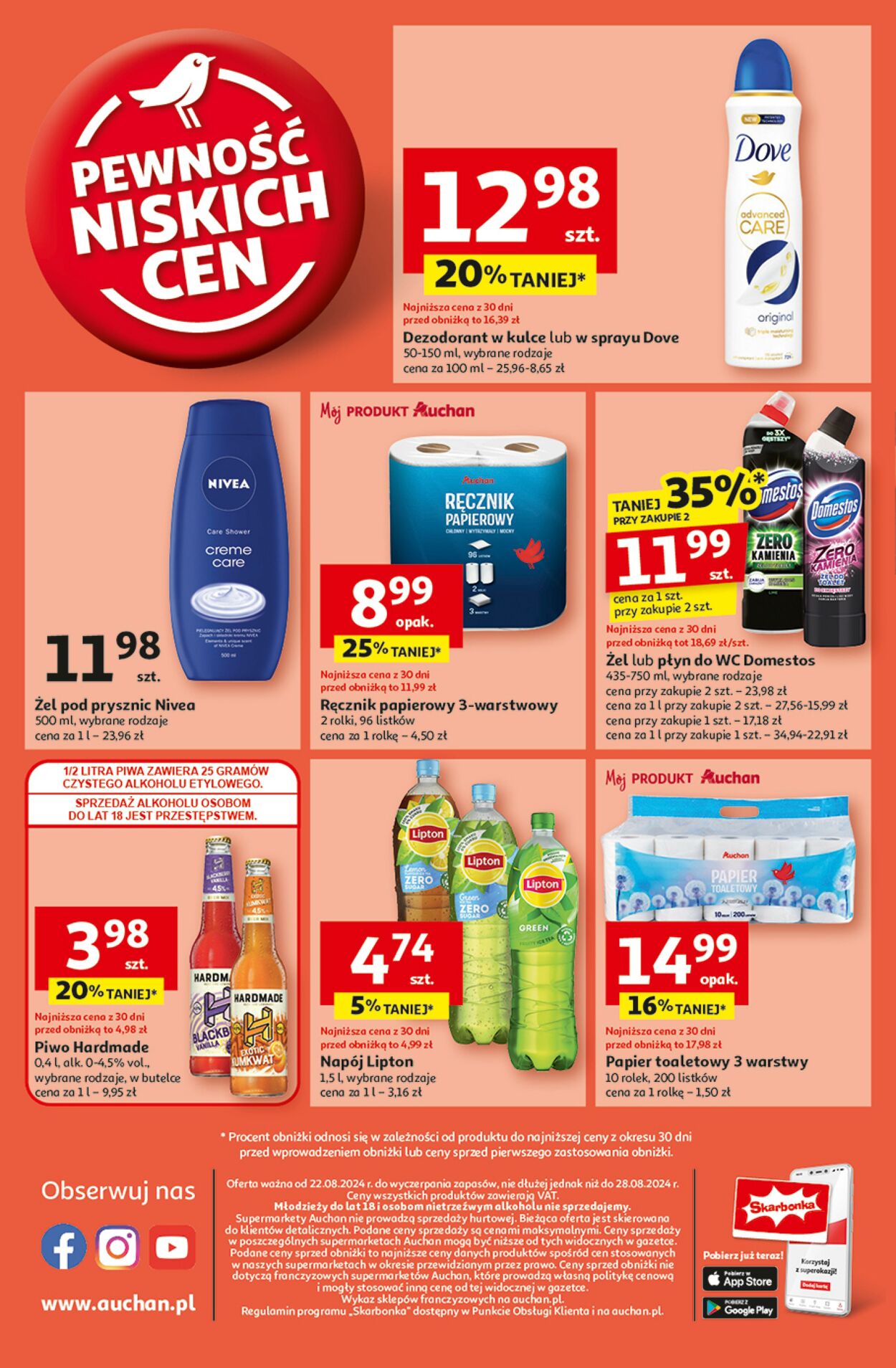 Gazetka Auchan 22.08.2024 - 28.08.2024