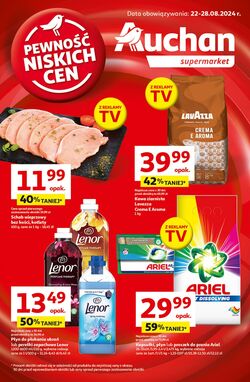 Gazetka Auchan 22.08.2024 - 28.08.2024