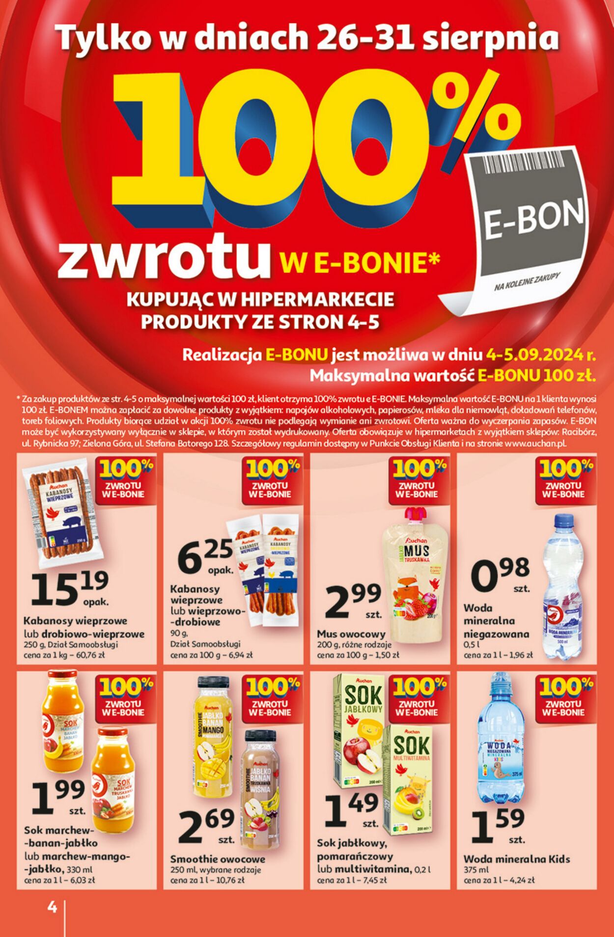 Gazetka Auchan 29.08.2024 - 04.09.2024