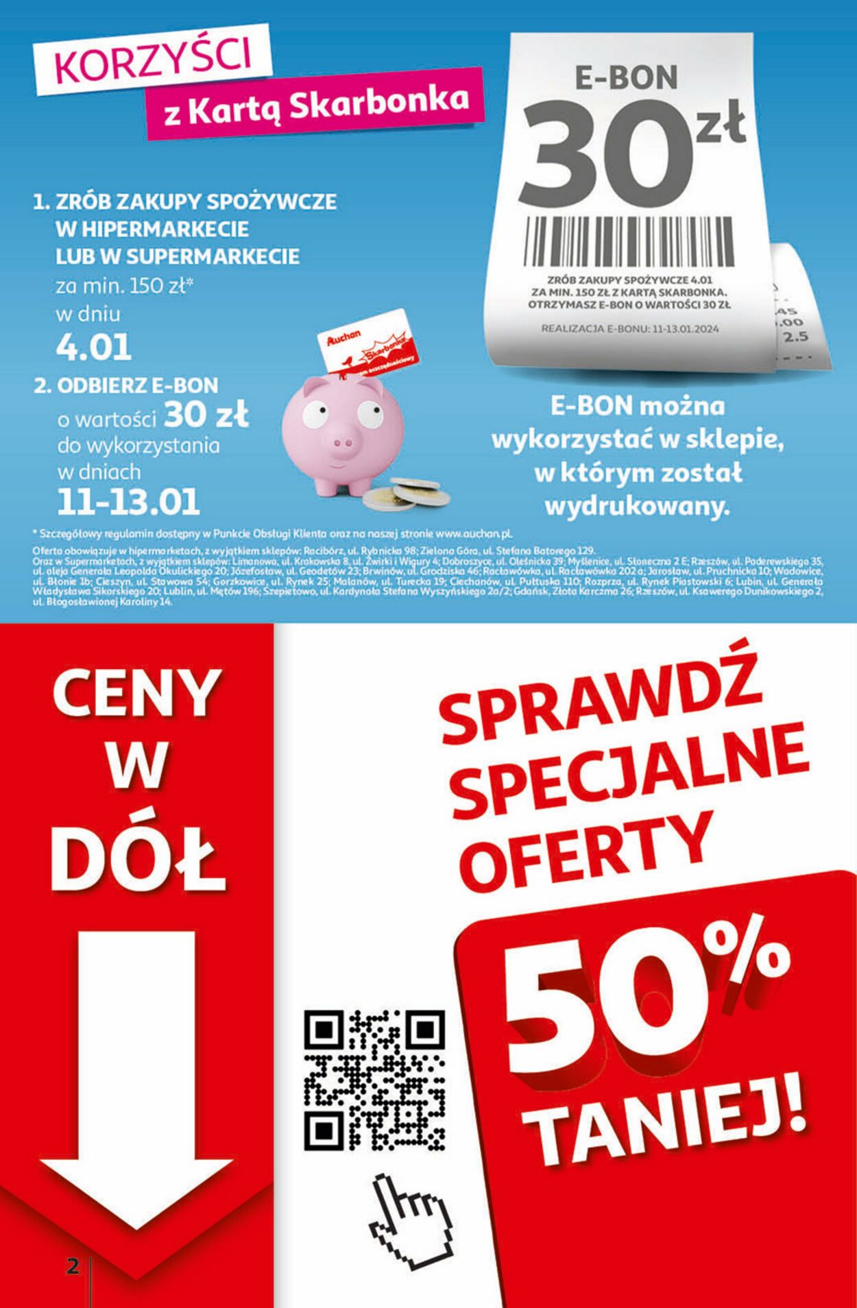 Gazetka Auchan 03.01.2024 - 10.01.2024