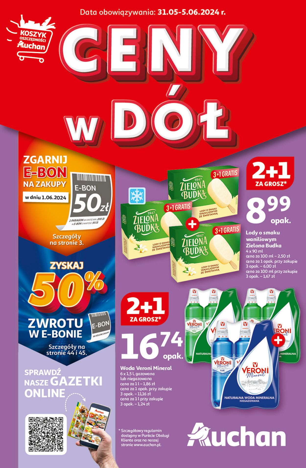 Gazetka Auchan 31.05.2024 - 05.06.2024